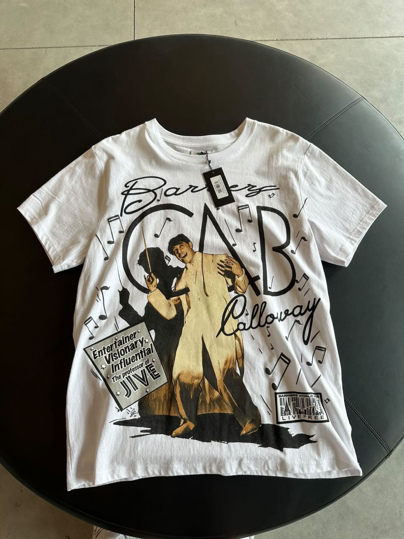 Barriers Barriers Cab Calliway t shirt white Size US L / EU 52-54 / 3 - 1 Thumbnail