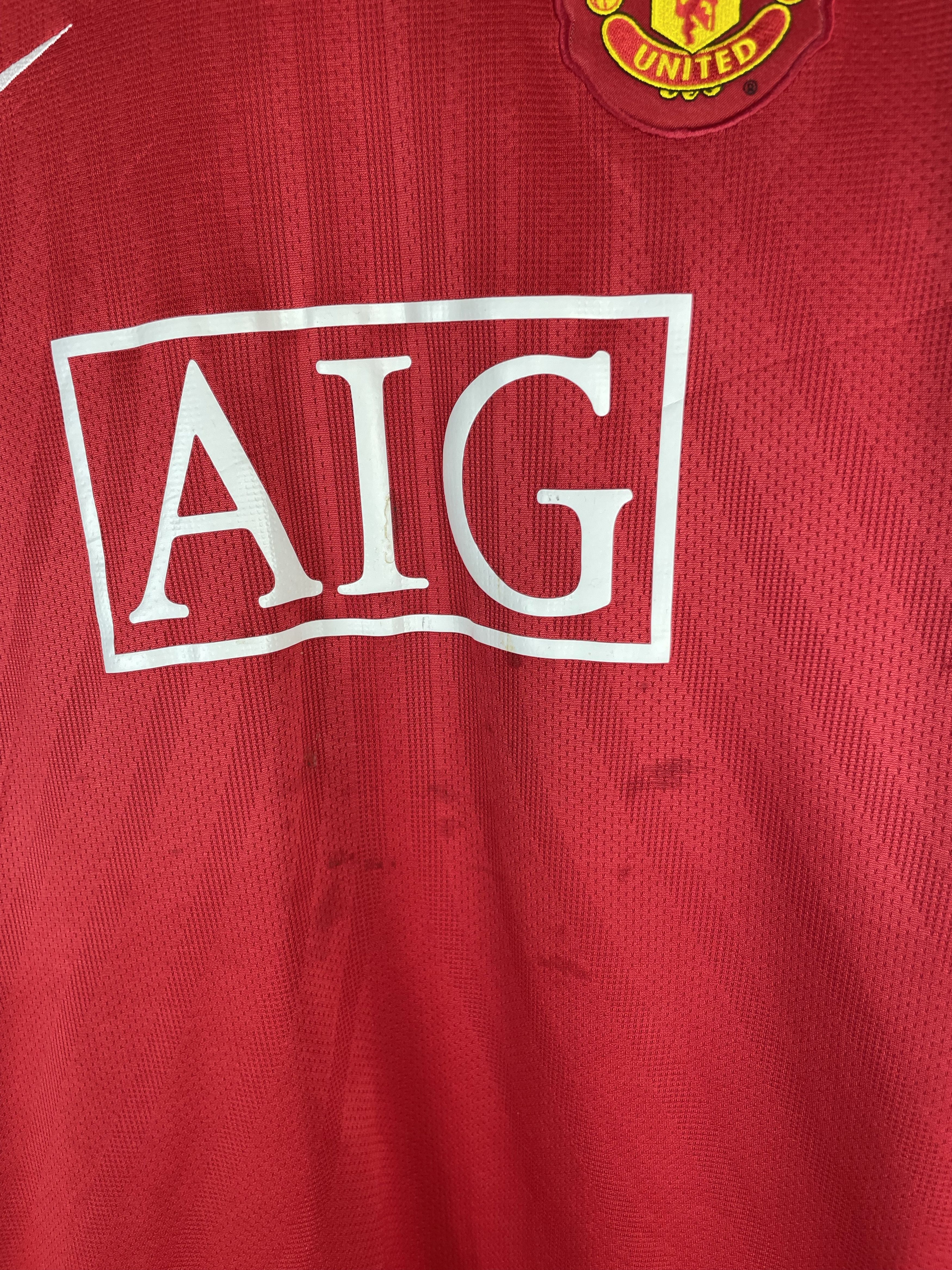 Nike Manchester United Nike jersey tee T-shirt AIG Size US XXL / EU 58 / 5 - 4 Thumbnail