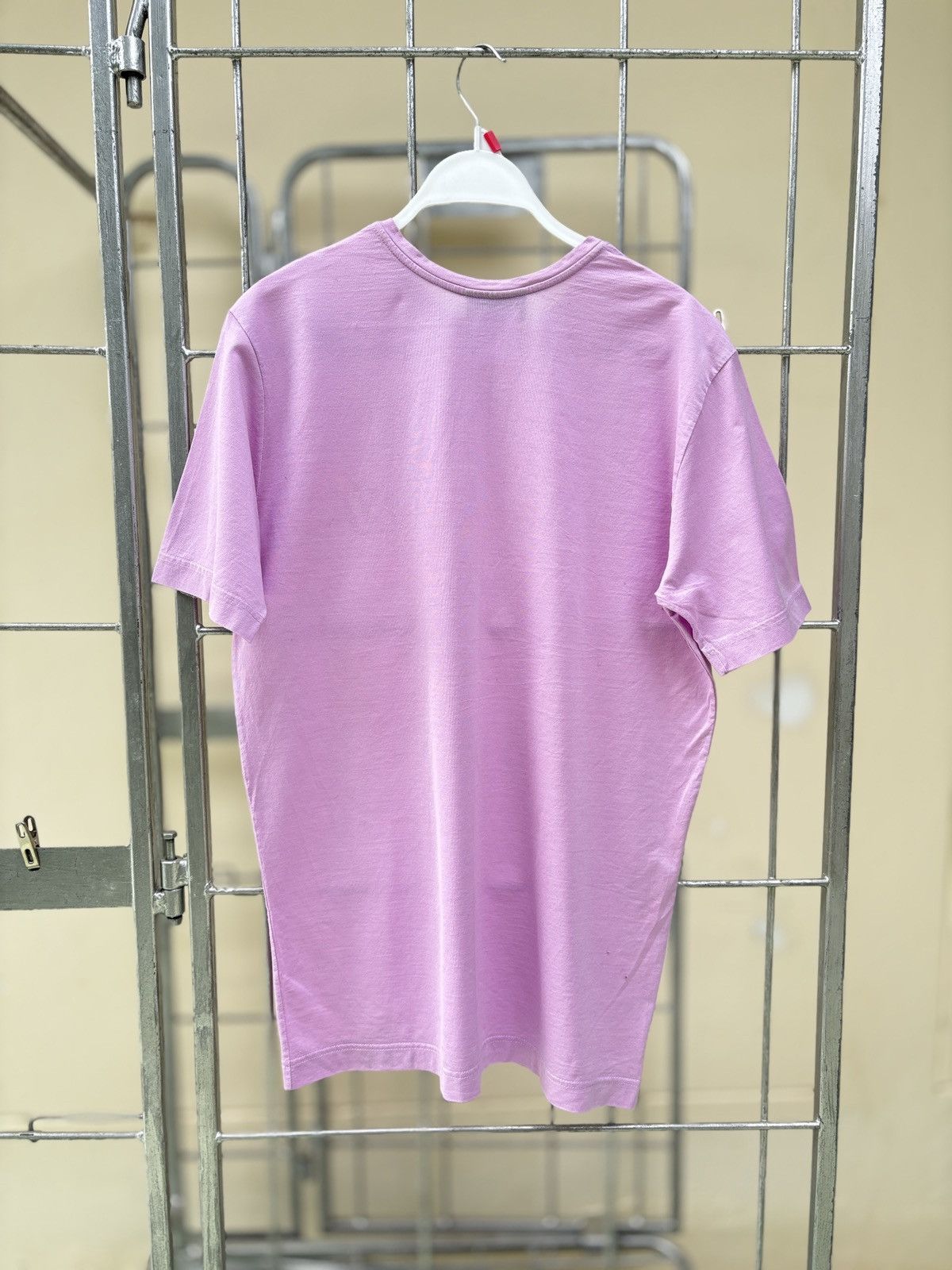 Dior Christian Dior CD embroidery logo pink tee Size S / US 4 / IT 40 - 10 Thumbnail
