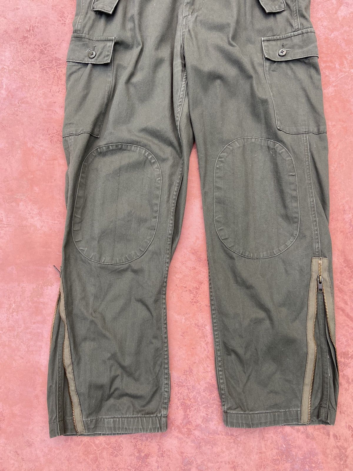 Japanese Brand Back Number military cargo pants parachute Size US 34 / EU 50 - 3 Thumbnail