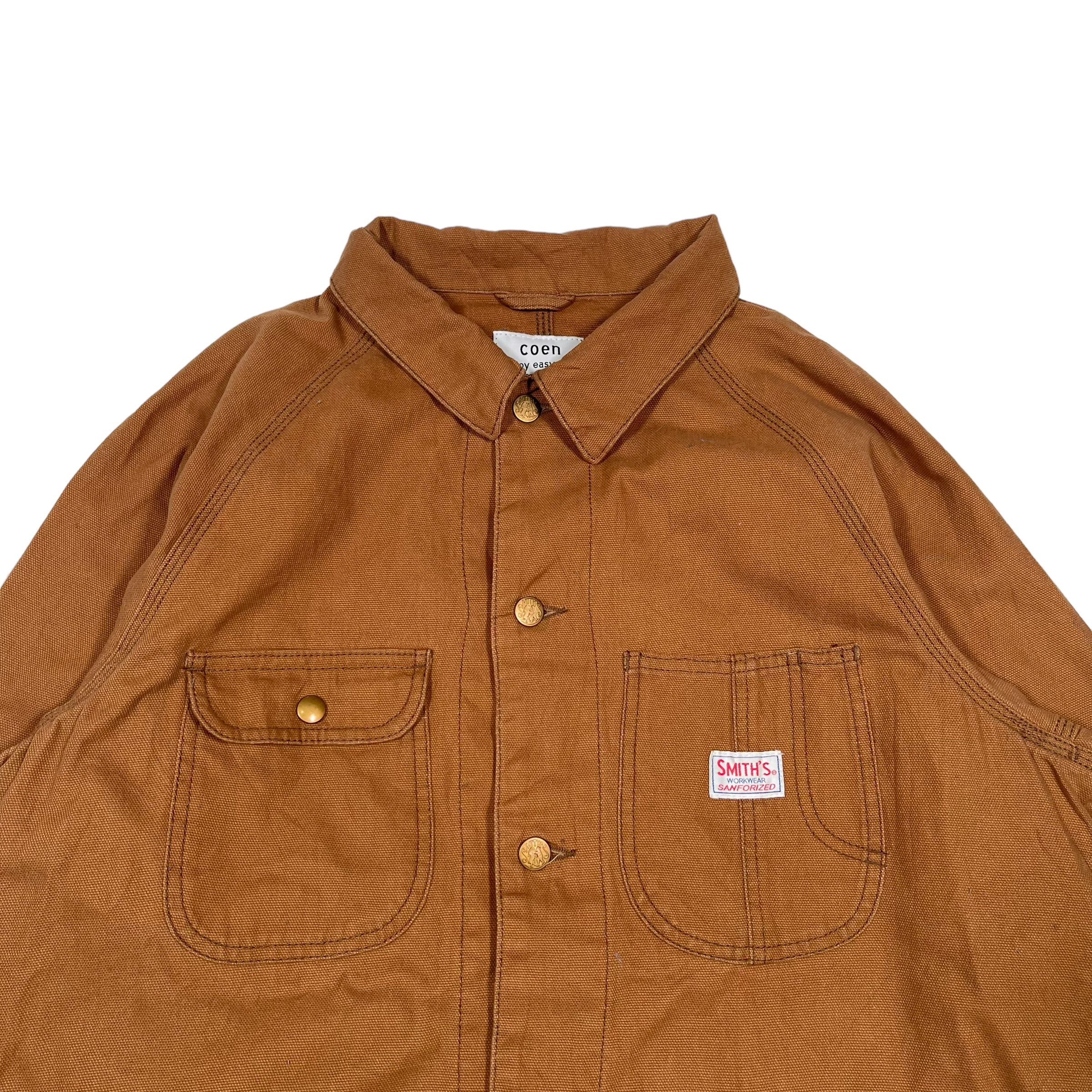 Vintage Vintage Smith Workwear Detroit Brown Duck Vintage Jacket Size US XL / EU 56 / 4 - 4 Thumbnail