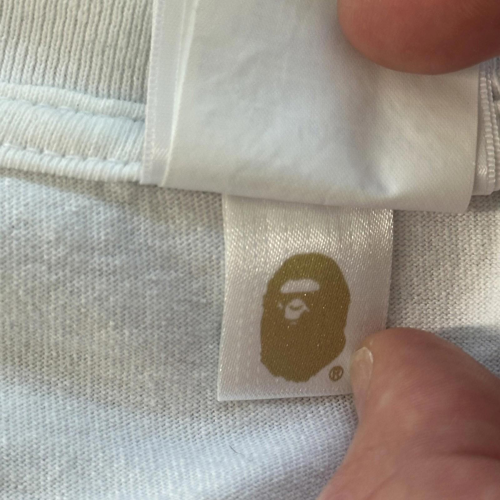 Other A Bathing ape BAPE Logo Check Shark Tee Size US XL / EU 56 / 4 - 4 Thumbnail