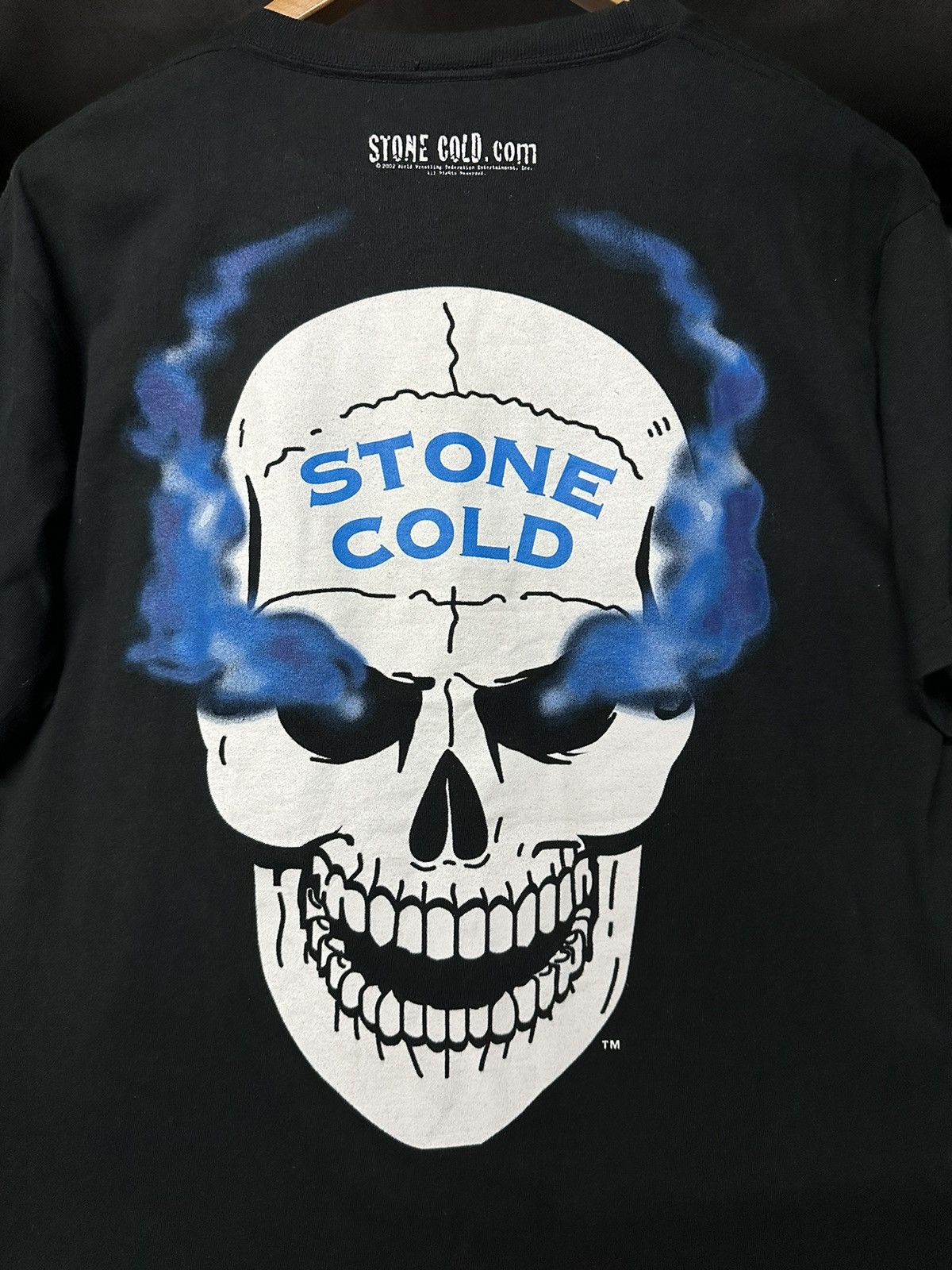 Vintage Vintage Stone Cold What? Wrestling Faded Tee Size US L / EU 52-54 / 3 - 2 Thumbnail