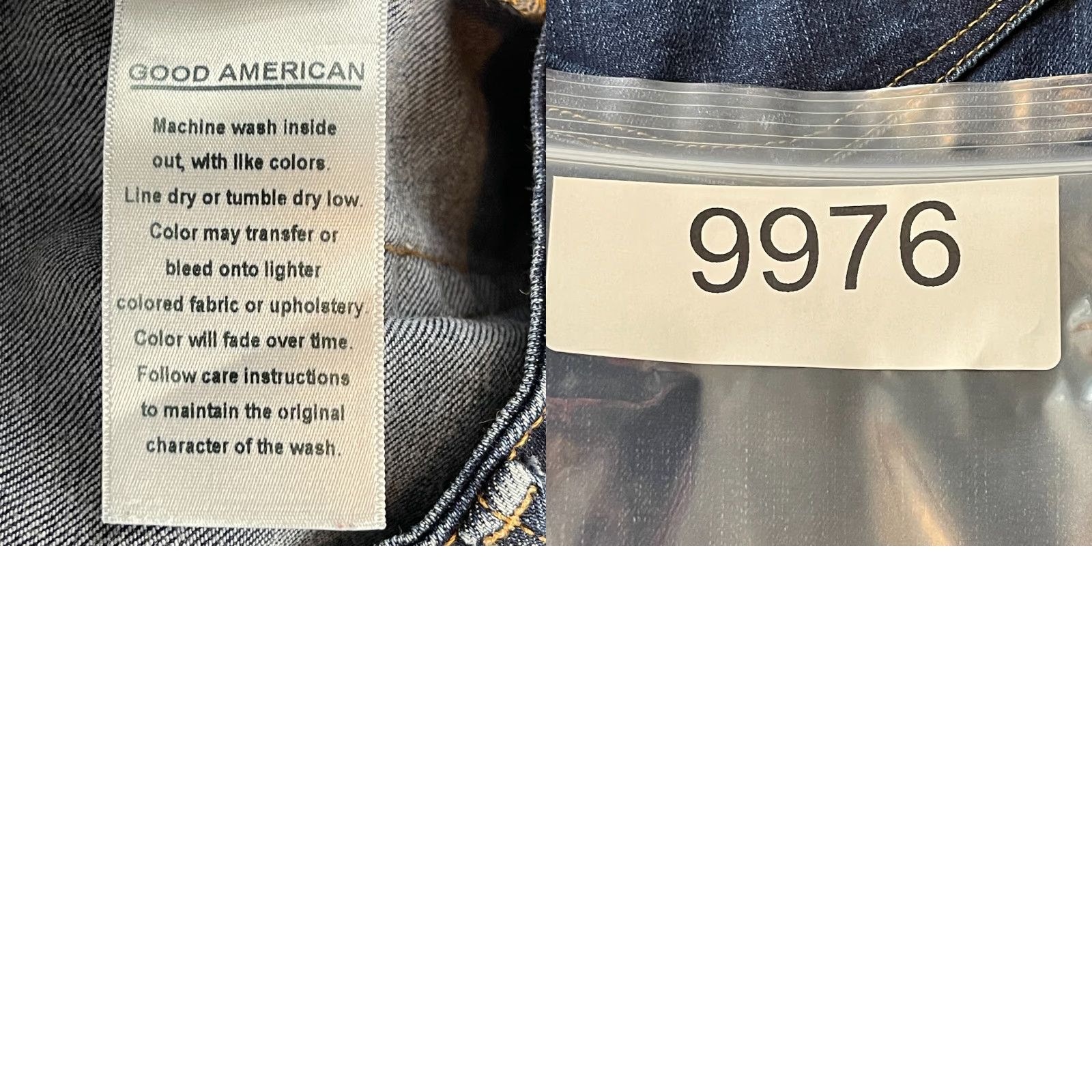 Good American Good American Jeans Womens Size 8 Blue Denim High Waisted Skinny Casual Side Zip Size 30" / US 8 / IT 44 - 10 Thumbnail