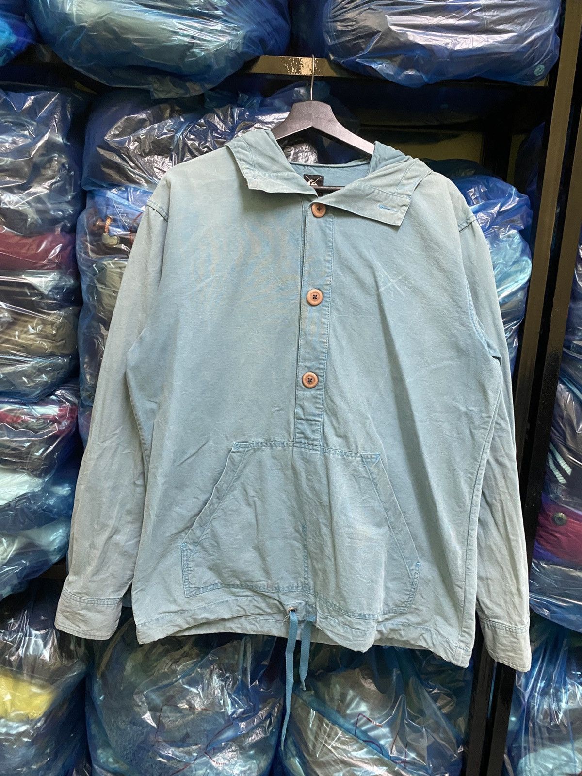 Quiksilver VINTAGE QUICKSILVER ANORAK HOODIE JACKET Size US L / EU 52-54 / 3 - 1 Thumbnail