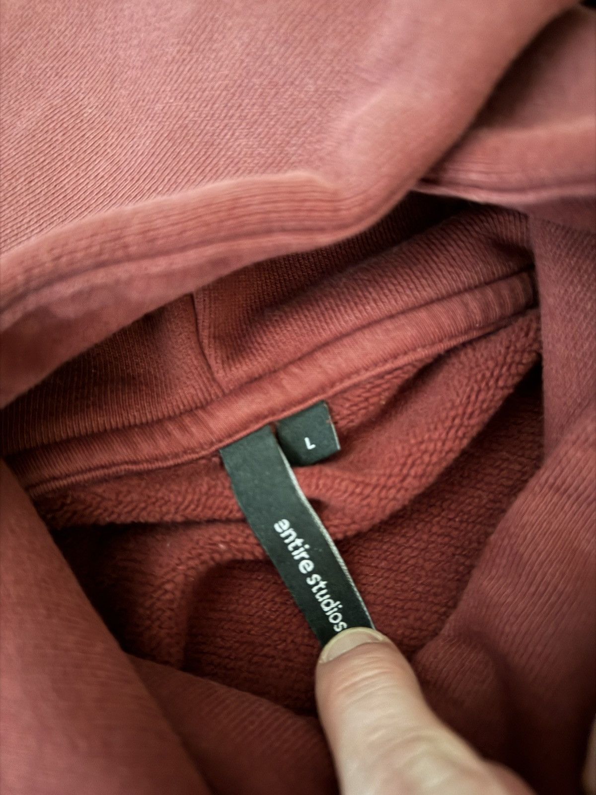 Entire Studios Entire Studios Boxy Hoodie Burgundy Large Size US L / EU 52-54 / 3 - 3 Thumbnail