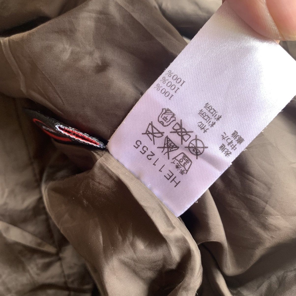 Helly Hansen Vintage Patterned Hooded Puffer Jacket Cream Geometric Print Size US M / EU 48-50 / 2 - 6 Thumbnail
