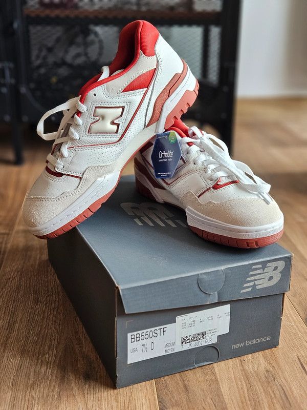 New Balance New Balance 550 40.5 Size US 7.5 / IT 37.5 - 1 Thumbnail