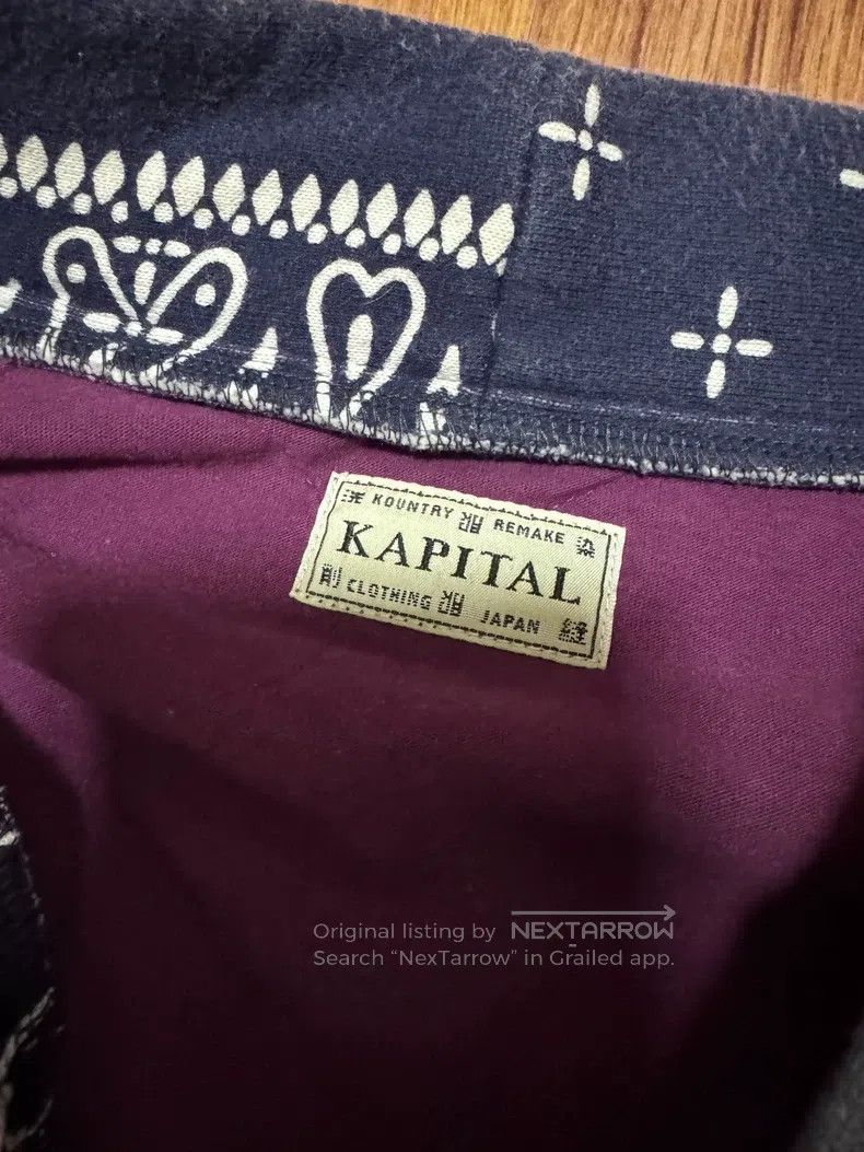 Kapital Kapital Cashew flower stitching cardigan Size US L / EU 52-54 / 3 - 5 Thumbnail
