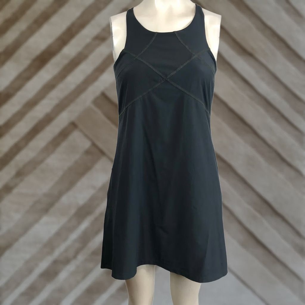 Prana Prana Athletic Mini Dress Sleeveless Racerback Dark Gray XS Womens Size XS / US 0-2 / IT 36-38 - 1 Thumbnail