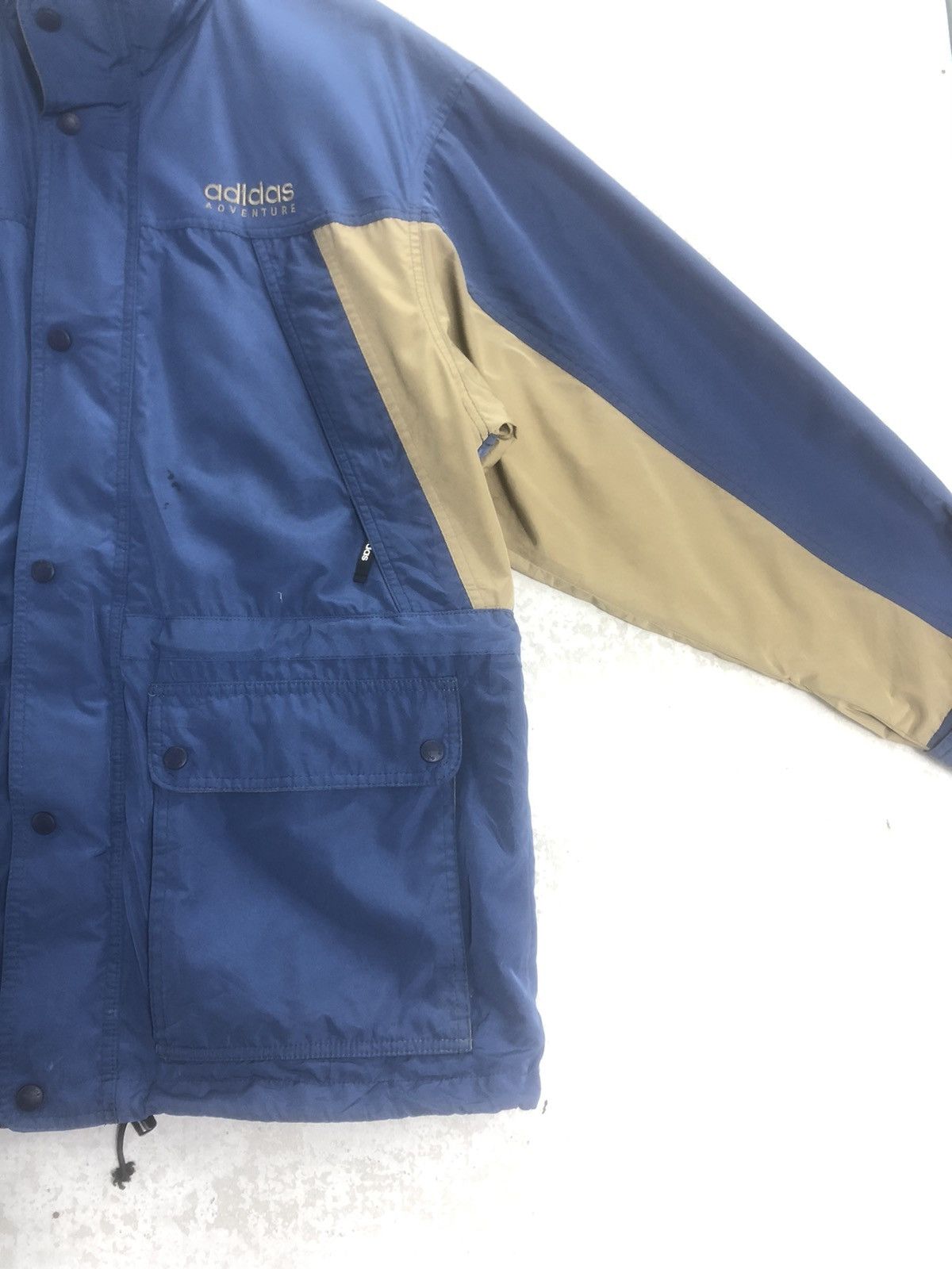 Adidas × Vintage Adidas Advanture jaket hoodie Size US L / EU 52-54 / 3 - 9 Thumbnail