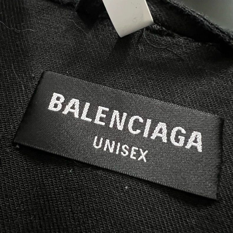 Balenciaga Balenciaga Black Denim Hooded Jacket Size US M / EU 48-50 / 2 - 4 Thumbnail