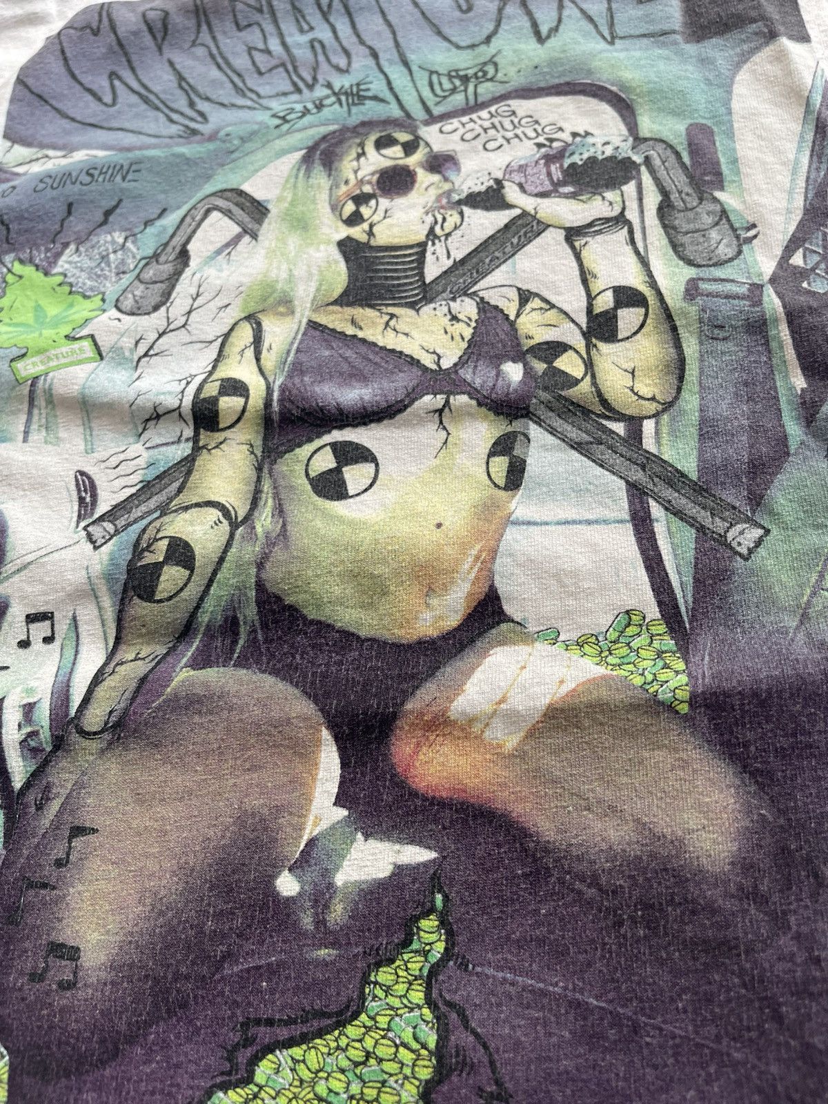 Creature Skateboards Creature Skateboards "Babe" Crash Test T-Shirt White Size M Size US M / EU 48-50 / 2 - 4 Thumbnail
