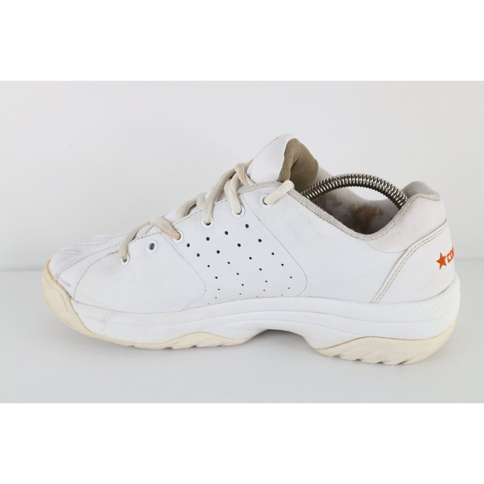 Converse × Vintage Vintage 90s Converse Distressed Spell Out Leather Shoes Size US 10 / EU 43 - 9 Thumbnail