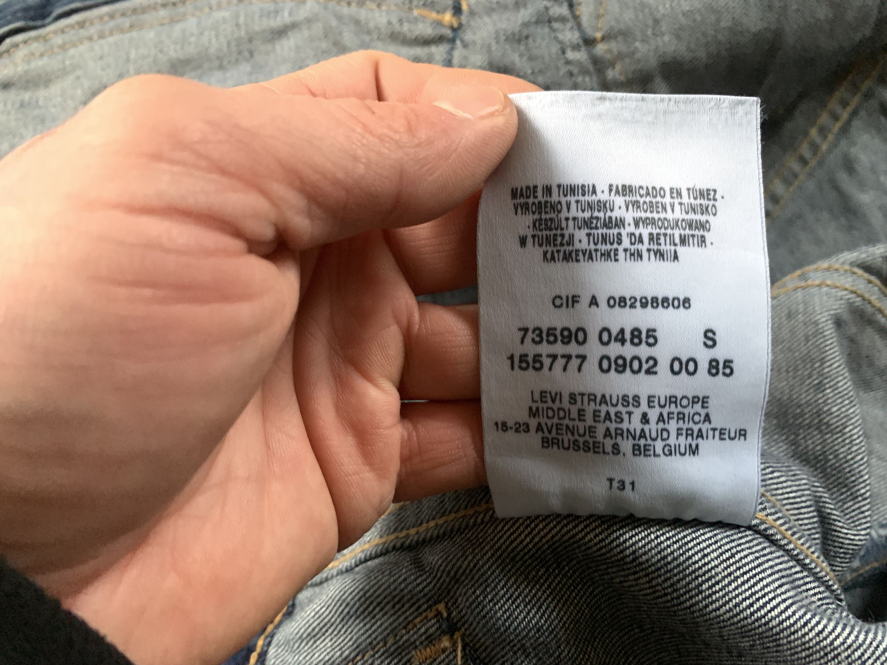 Levi's Vintage Womens Levi’s Denim Zip Jacket Size S / US 4 / IT 40 - 9 Thumbnail
