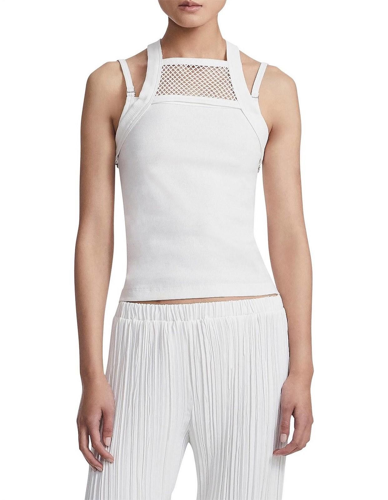 Dion Lee New dion lee net holster tank tee white top extra large xl l Size XL / US 12-14 / IT 48-50 - 1 Thumbnail