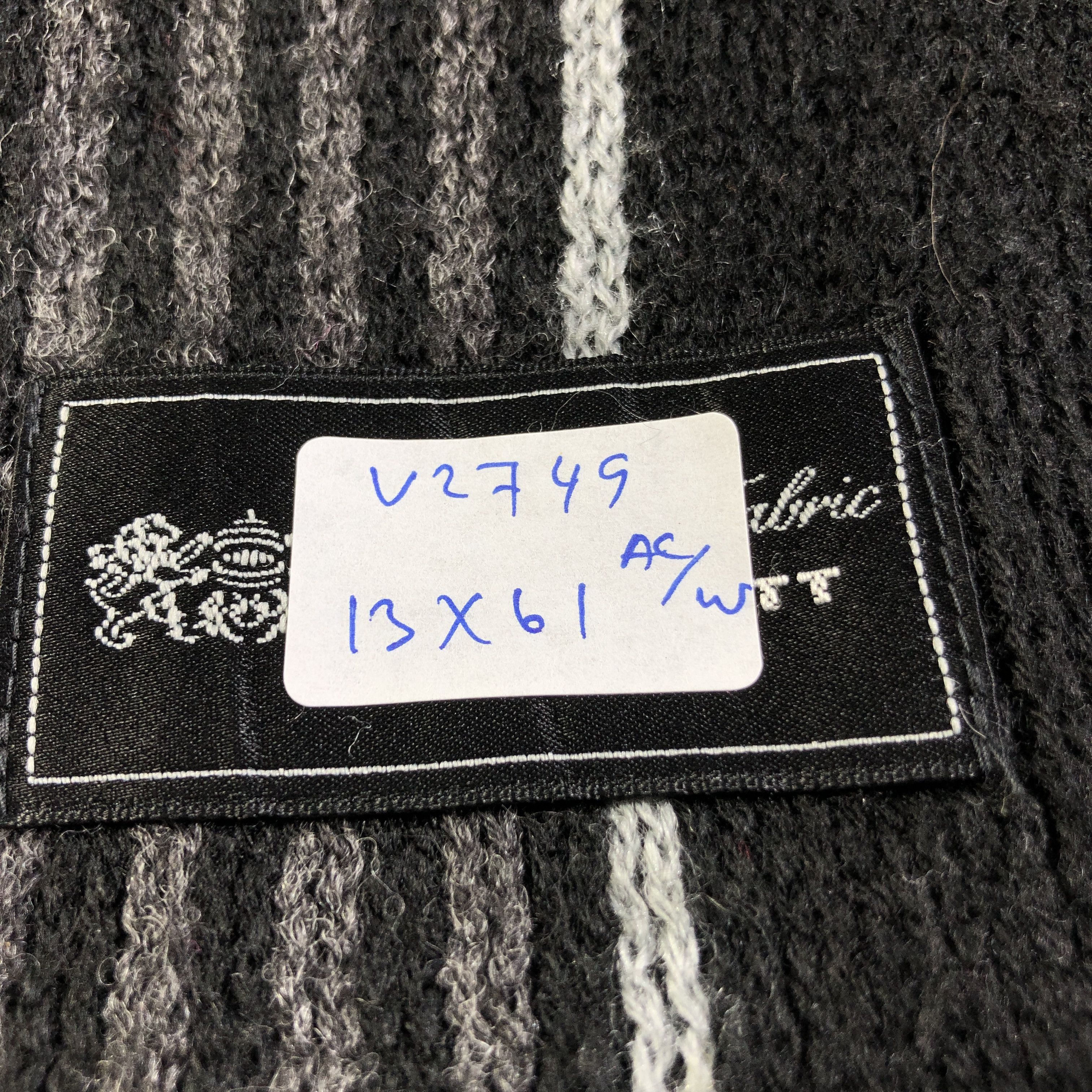Boycott Boycott Striped Wool Scarf Muffler Neckwear V2749 Size ONE SIZE - 8 Thumbnail
