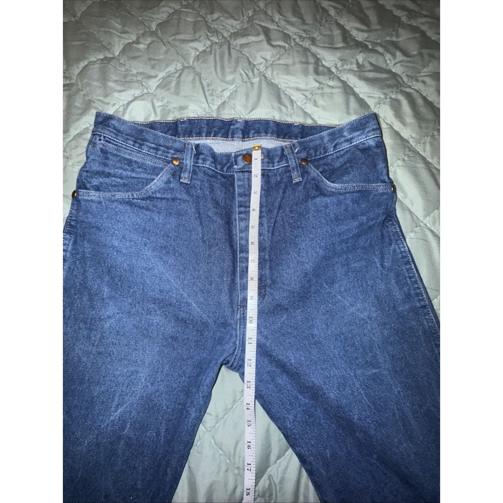 Wrangler Wrangler 13MWZ Cowboy Cut Jeans Size 34X36 Western Size US 34 / EU 50 - 8 Thumbnail