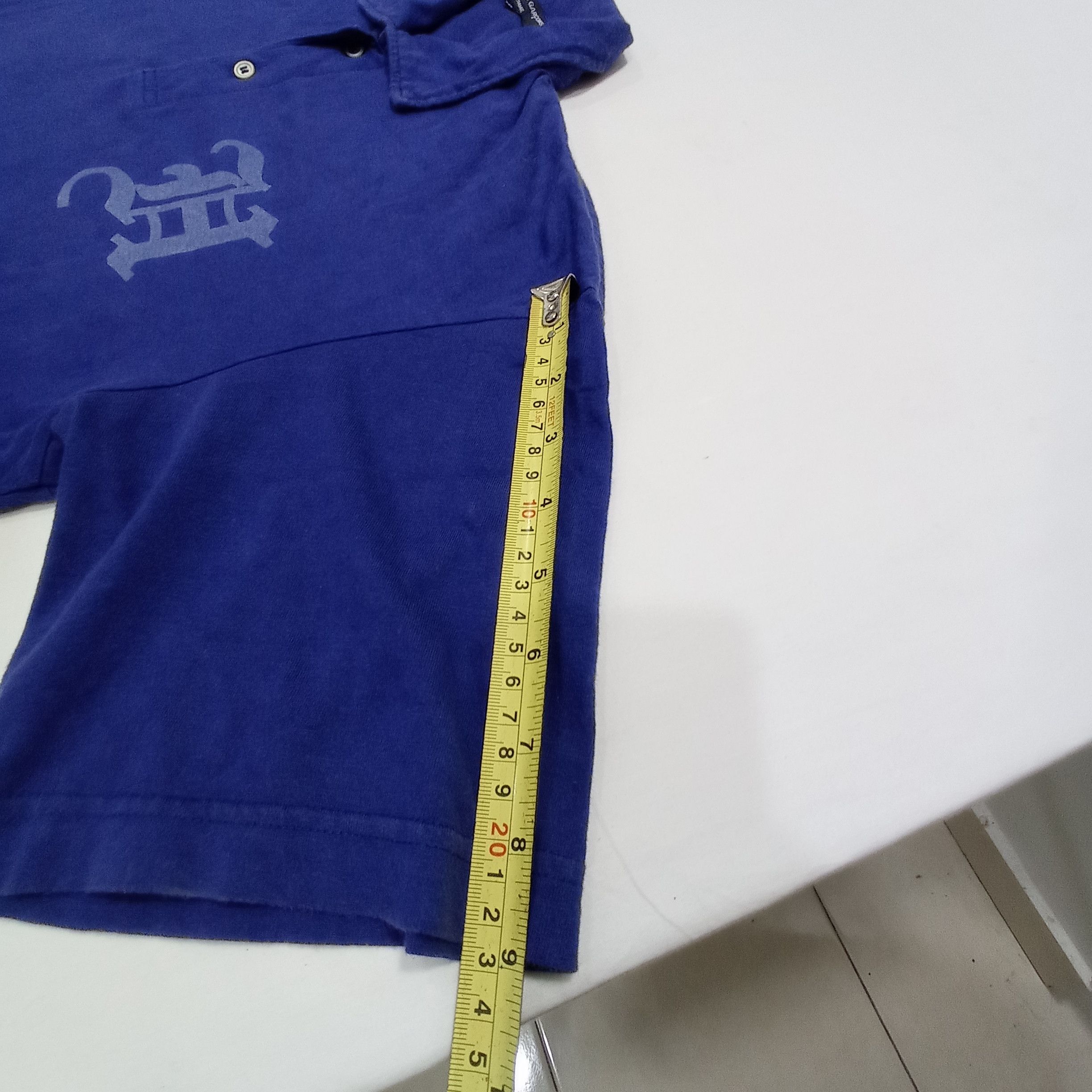 Comme des Garcons Homme Plus × Japanese Brand Comme Des Garcons Homme Collar T shirt Size US S / EU 44-46 / 1 - 4 Thumbnail