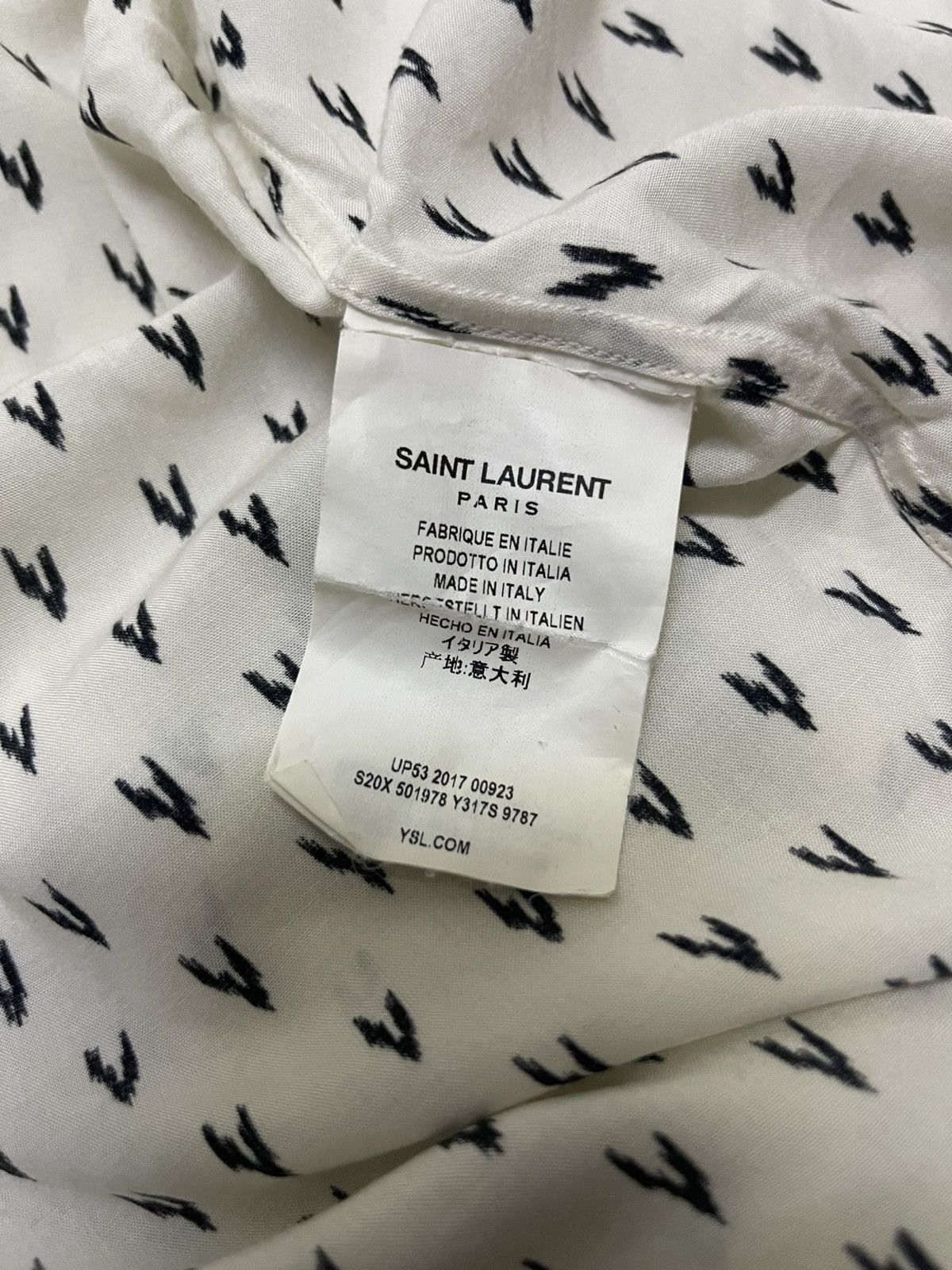 Saint Laurent Paris Saint Laurent Paris Size US M / EU 48-50 / 2 - 22 Thumbnail
