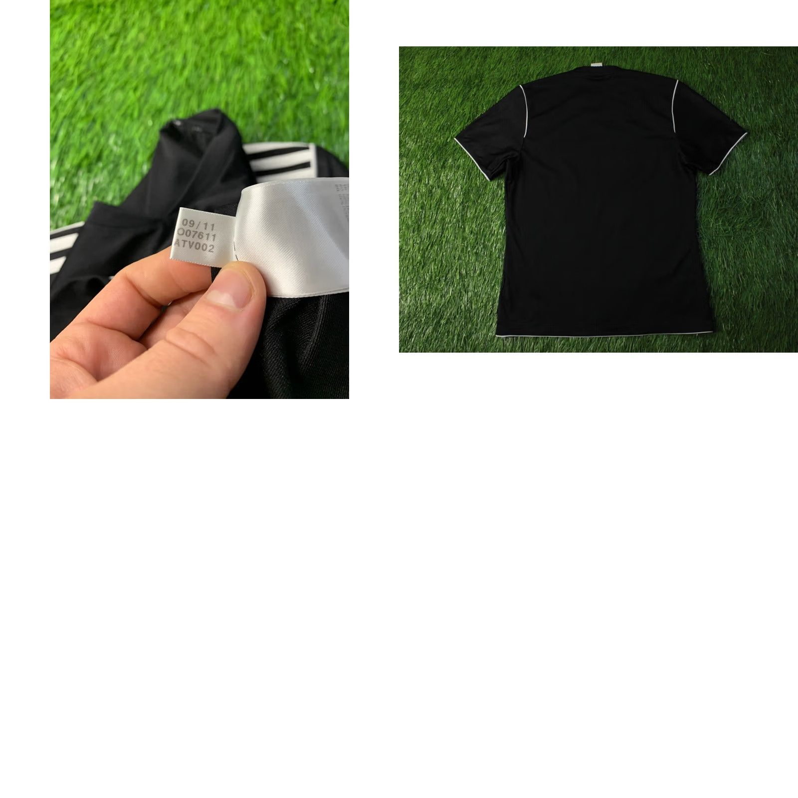 Adidas ADIDAS Performance T-Shirt Football Jersey M Black and White Mens 2011 Tabela Football Sleeve Short Vintage No Size US M / EU 48-50 / 2 - 8 Thumbnail
