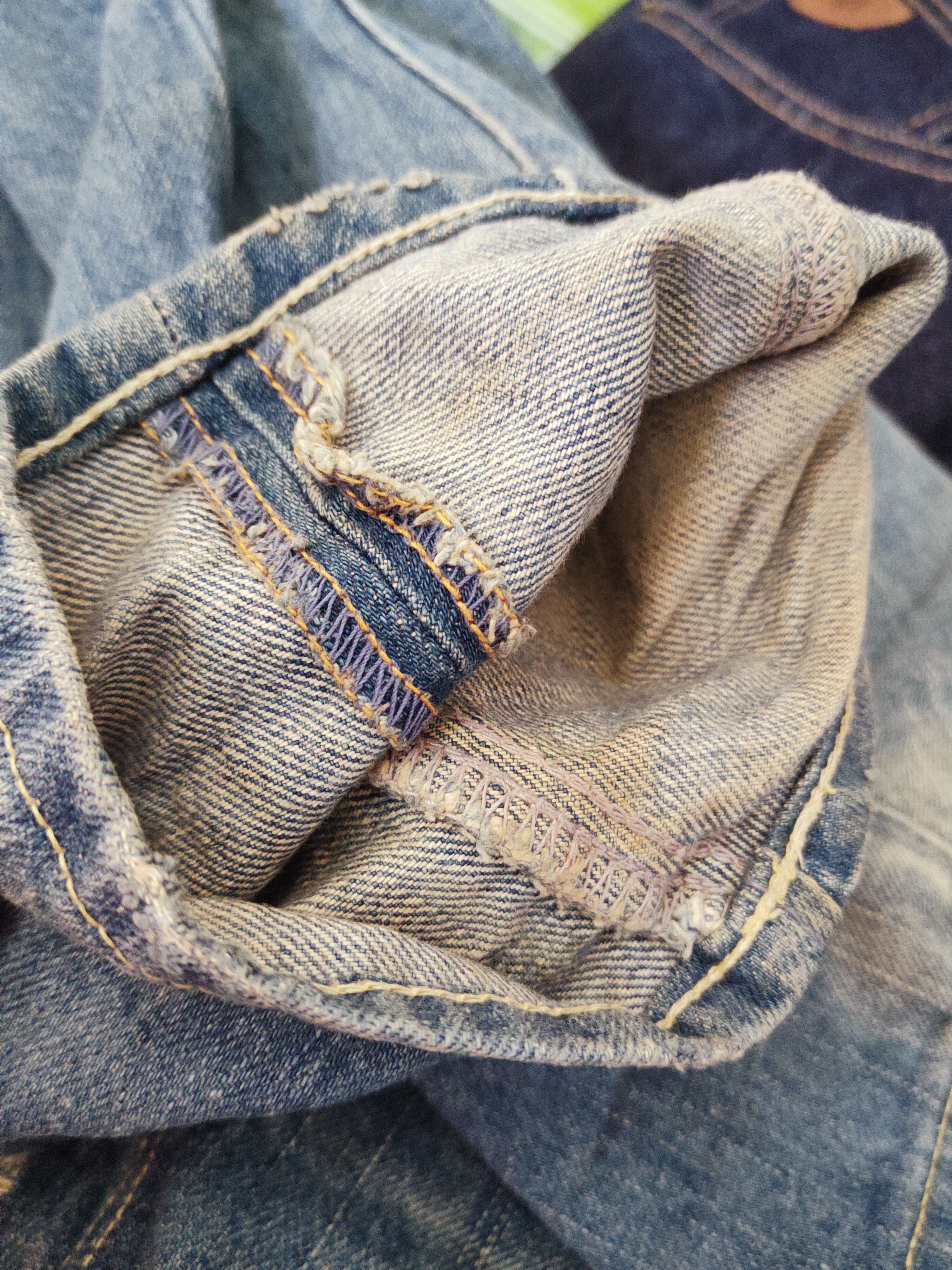 G-Star × Vintage Vintage Gstar Blue Faded Distressed Ripped Jeans Size US 29 - 14 Thumbnail