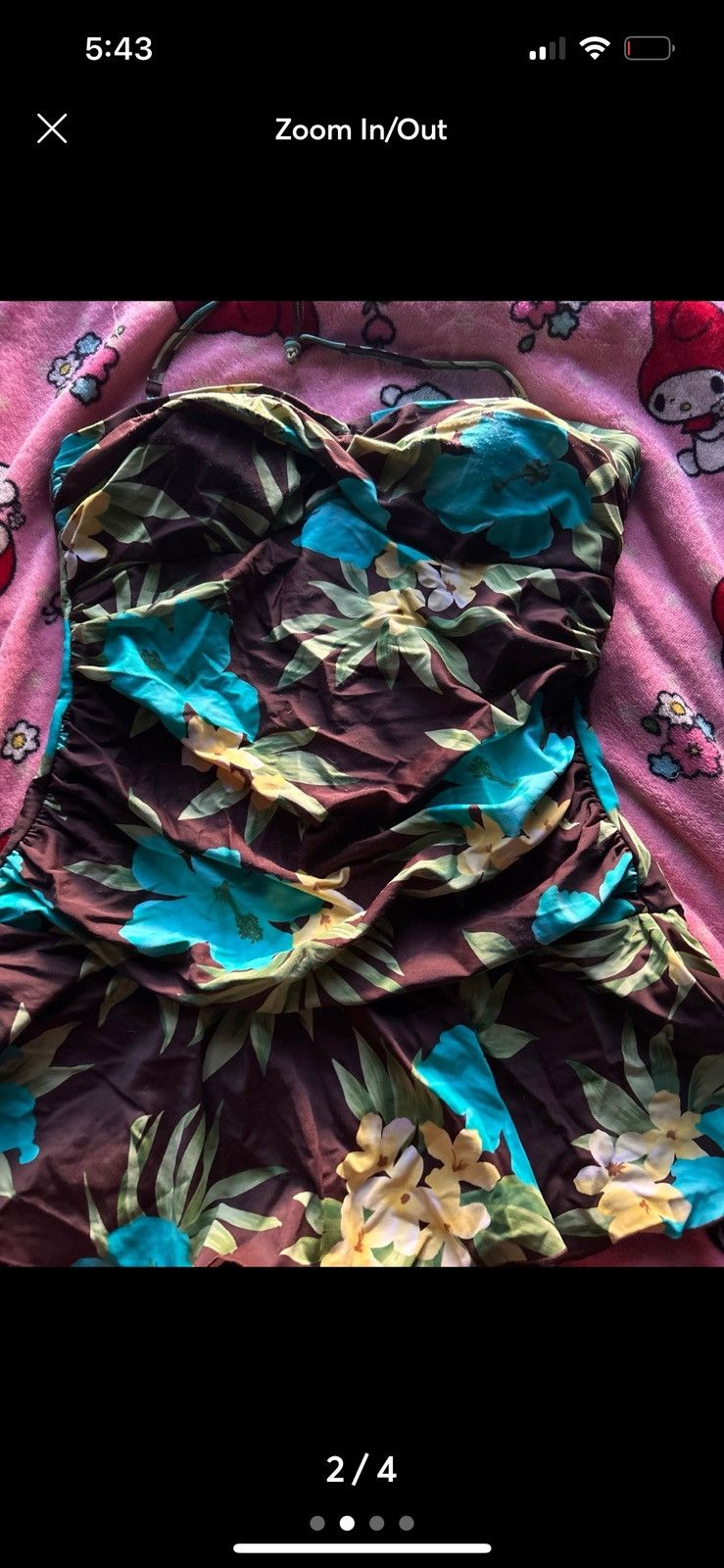 IDK Cute floral skirt swim suit Size XL / US 12-14 / IT 48-50 - 2 Thumbnail