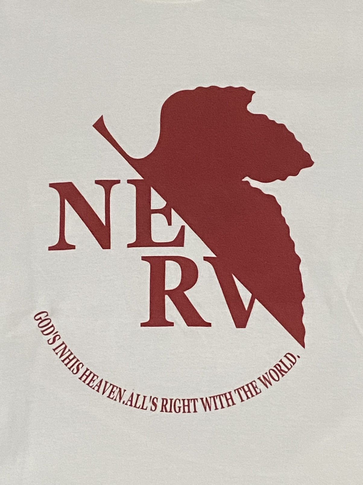 Anime × Japanese Brand Anime Nerv Neon Genesis Evangelion official t shirt size M Size US M / EU 48-50 / 2 - 6 Thumbnail