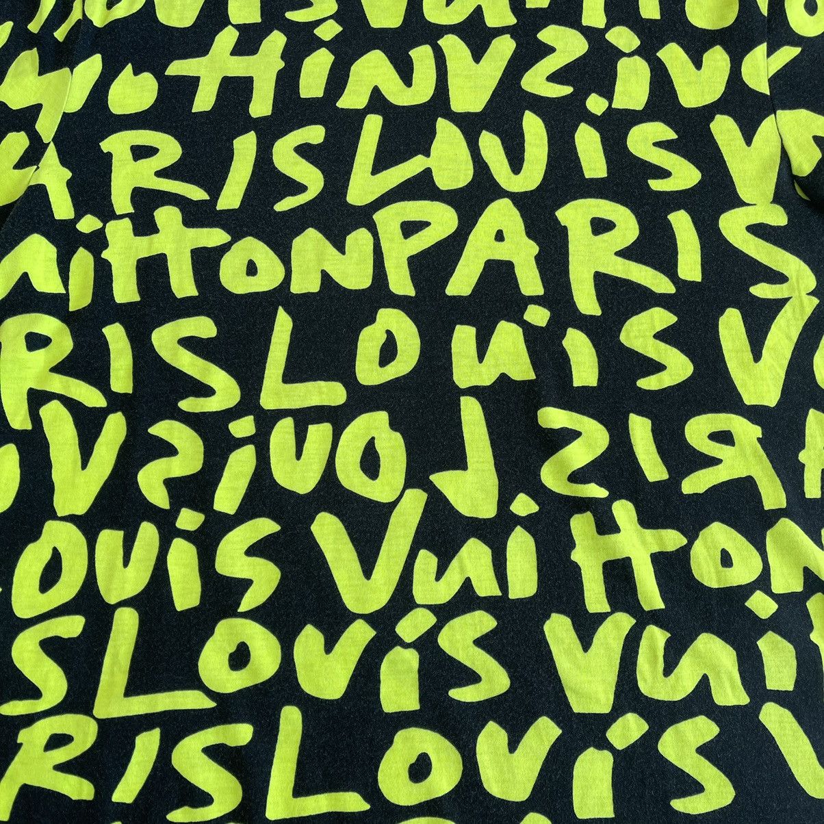 Louis Vuitton × Stephen Sprouse SS2009 Neon Graffiti Logo T-Shirt Size US XL / EU 56 / 4 - 3 Thumbnail