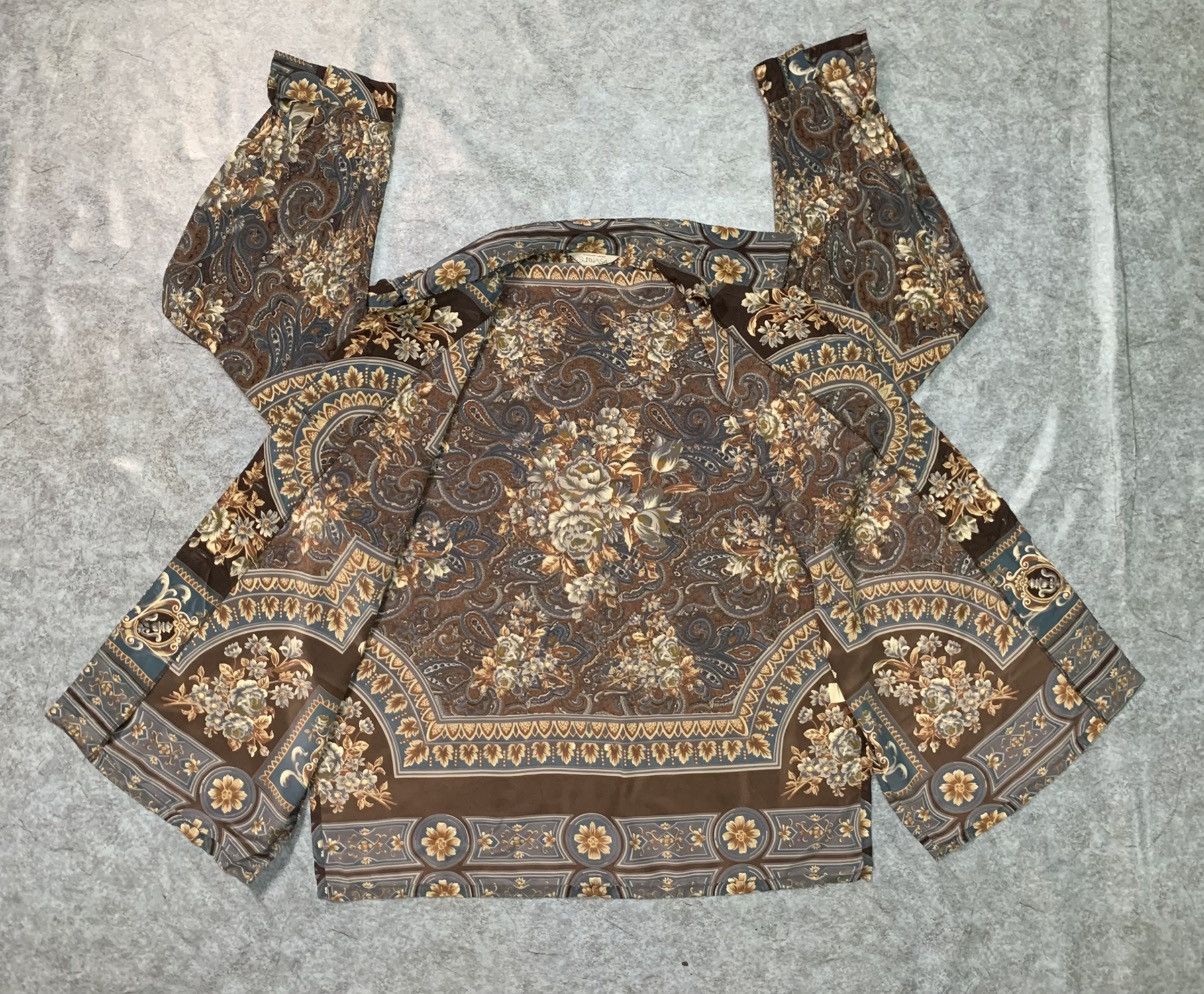 Other Rare Design Vintage Sunnasa Paisley Print Blouse Size M / US 6-8 / IT 42-44 - 3 Thumbnail
