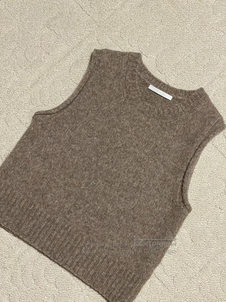 Helmut Lang Merino Wool Crewneck Vest