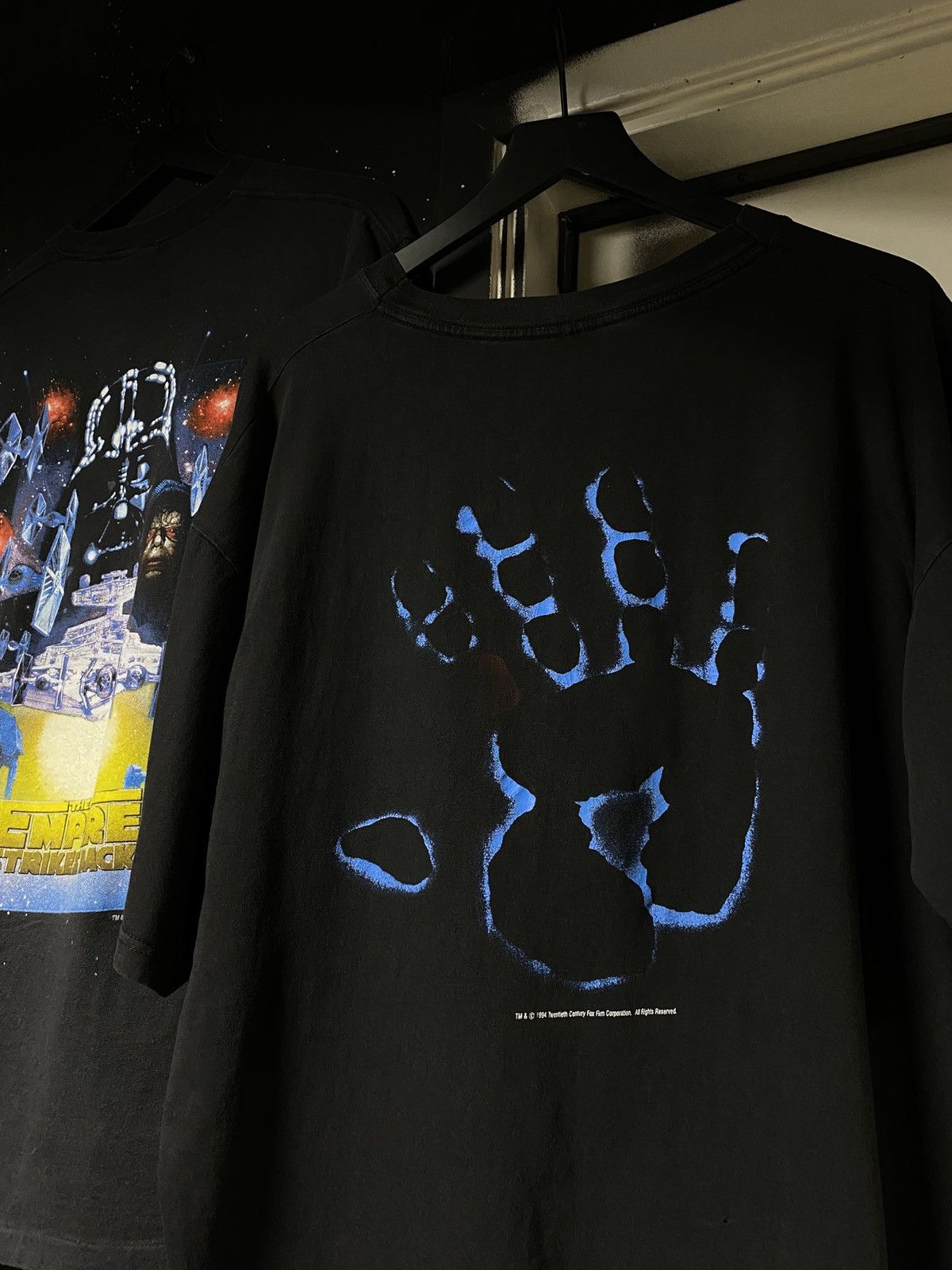 Vintage Vintage 90’s X-Files Hand Tee Shirt XLarge Size US XL / EU 56 / 4 - 6 Thumbnail