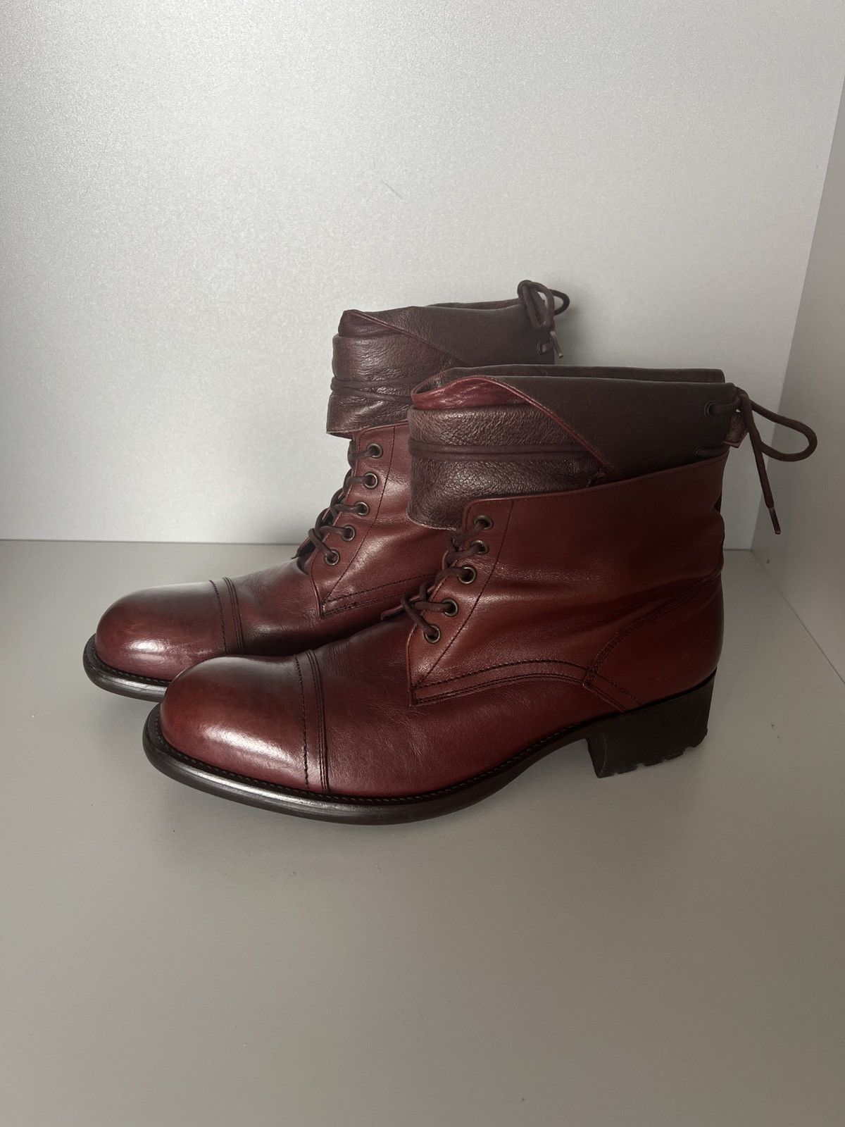 Alfredo Bannister ALFREDO BANNISTER - LAYERED X-STRAP BOOTS