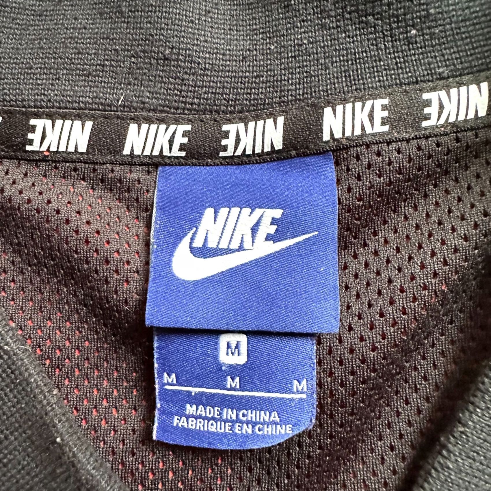 Nike VINTAGE Nike Sweatshirt Mens Medium Full Zip Logo Orange Pockets Round Neck Size US M / EU 48-50 / 2 - 4 Thumbnail