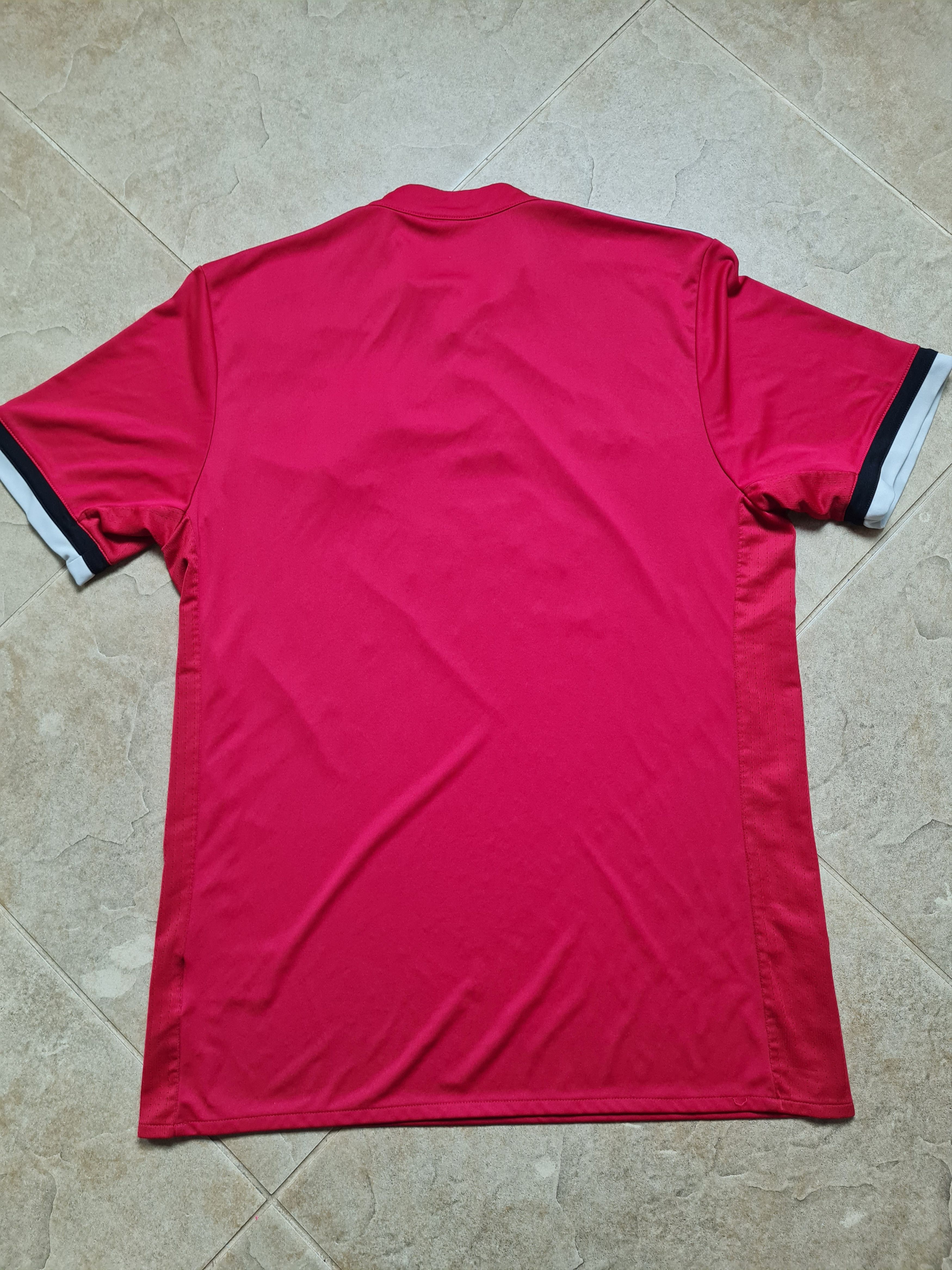 Adidas Manchester United Home Jersey 2017 18 Adidas Chevrolet Red Size US M / EU 48-50 / 2 - 18 Thumbnail