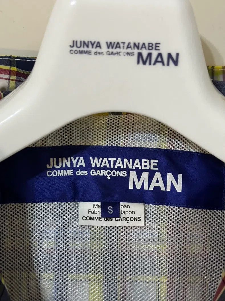 Junya Watanabe Junya Watanabe Men's striped short trench coat Size US S / EU 44-46 / 1 - 5 Thumbnail