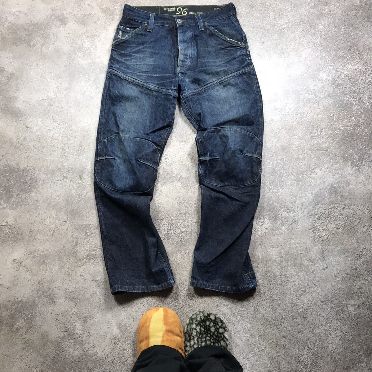 G-Star vintage gstar japan jeans distressed low rise flared 90s Size US 32 / EU 48 - 2 Thumbnail