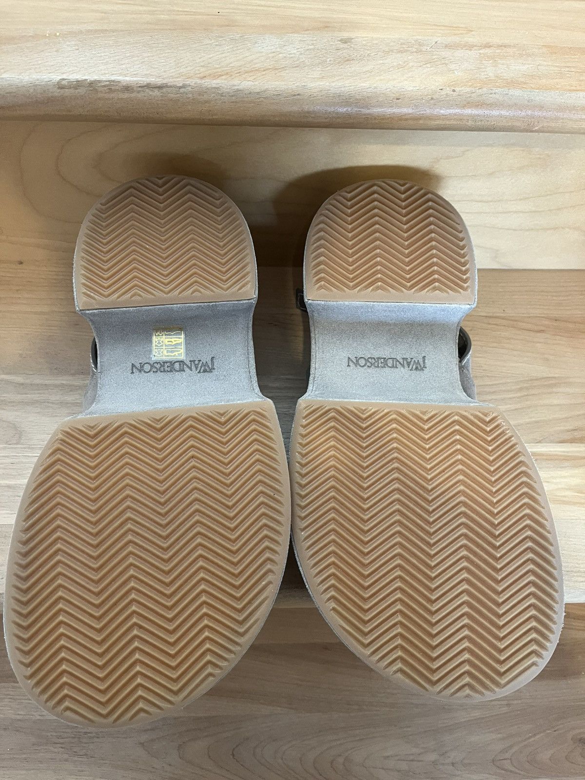 JW Anderson JW Anderson Fisherman Suede Platform Grey Sandals Sz 42 NEW Size US 9 / EU 42 - 7 Thumbnail