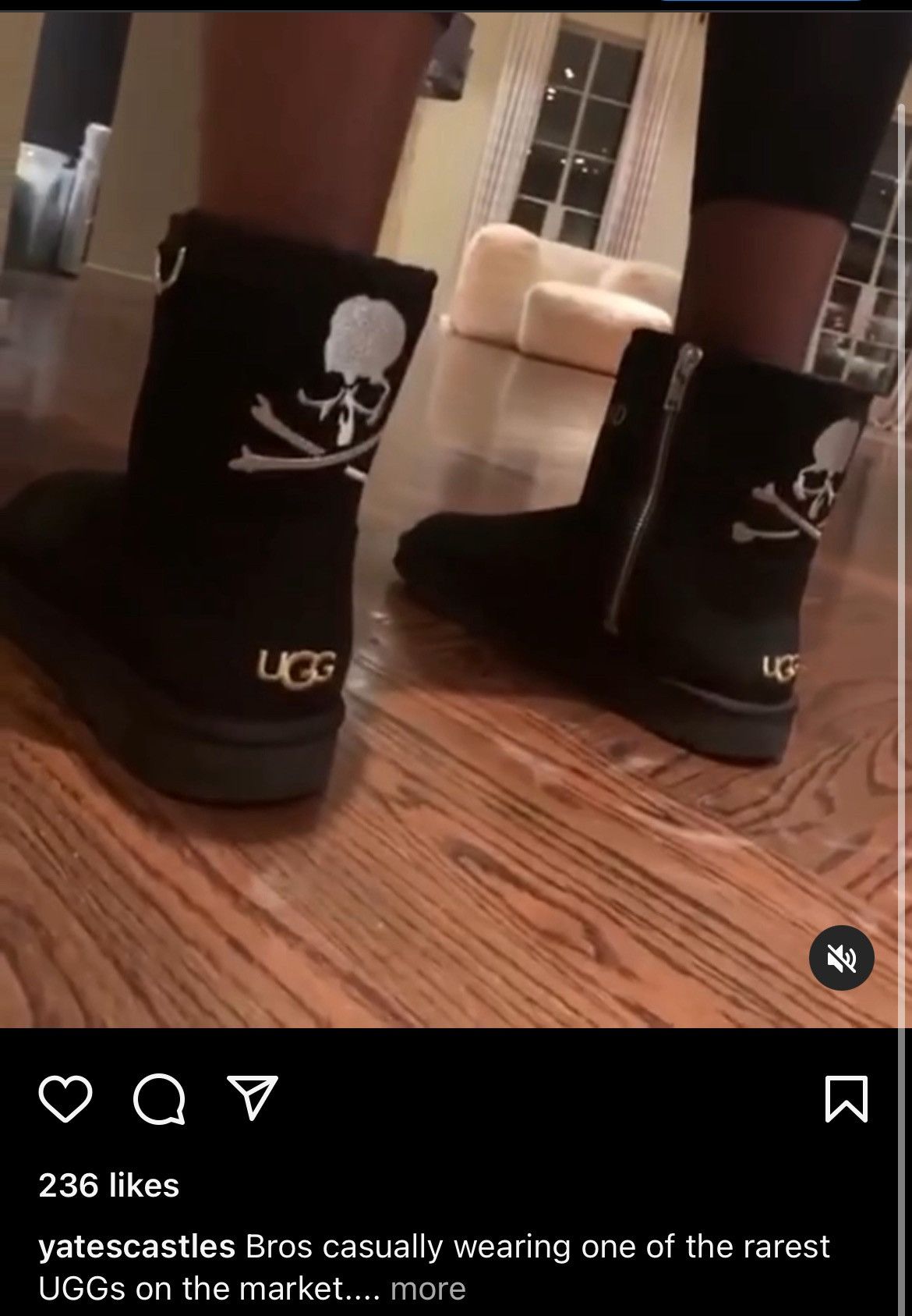 Chrome heart x Uggs