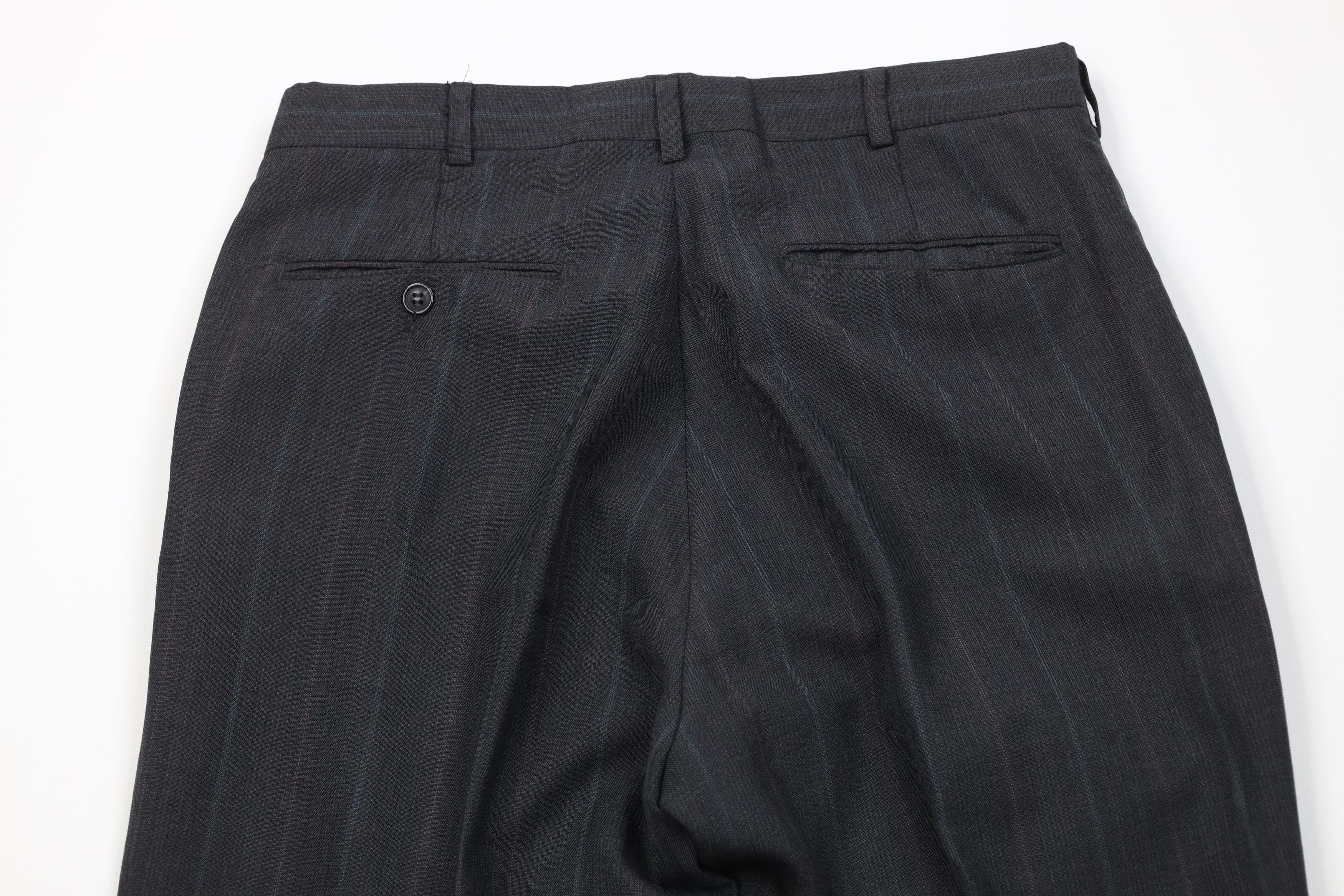 Vintage Vintage 90s Streetwear Striped Wide Leg Chino Pants USA Size US 32 / EU 48 - 11 Thumbnail