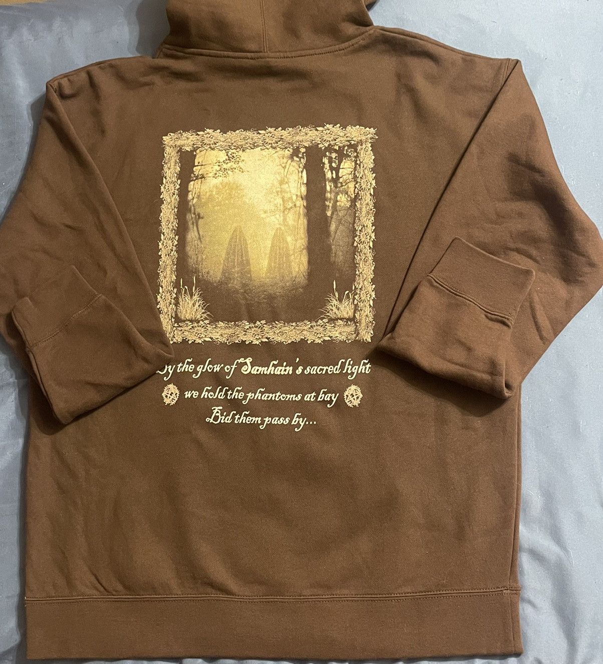 Drain Gang × Haunted Mound Turnabout / Gonerville DeadbodyPosse - SAMHAIN hoodie XL Size US XL / EU 56 / 4 - 2 Thumbnail