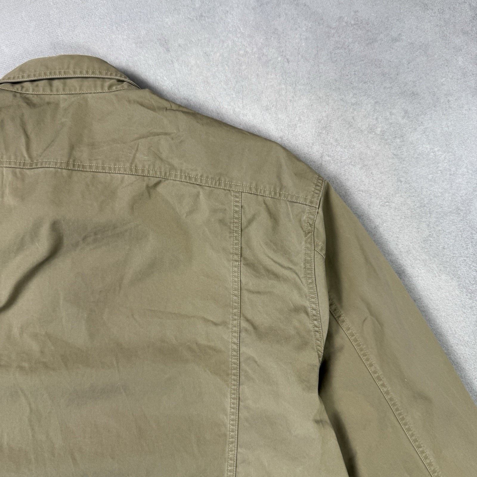 Burberry Vintage Burberry Brit Men Button Up Shirt Cargo Size L Beige Size US L / EU 52-54 / 3 - 18 Thumbnail