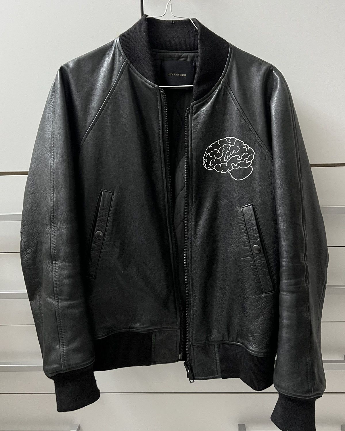 Undercover Undercoverism AW14 “Cold Blood” Leather Jacket Jun Takahashi Size US S / EU 44-46 / 1 - 6 Thumbnail