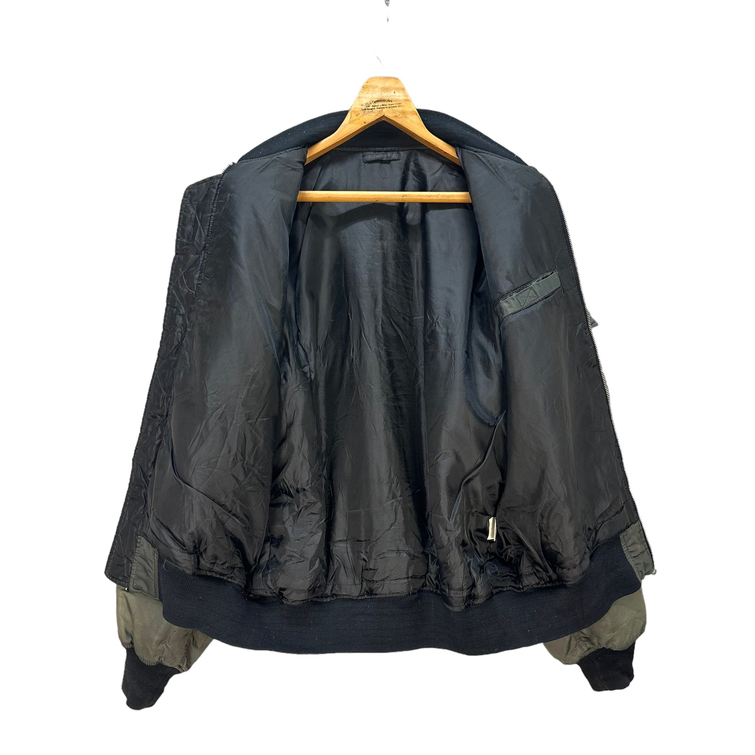 Japanese Brand Trashed Bomber Jacket #8329-004 Size US L / EU 52-54 / 3 - 7 Thumbnail