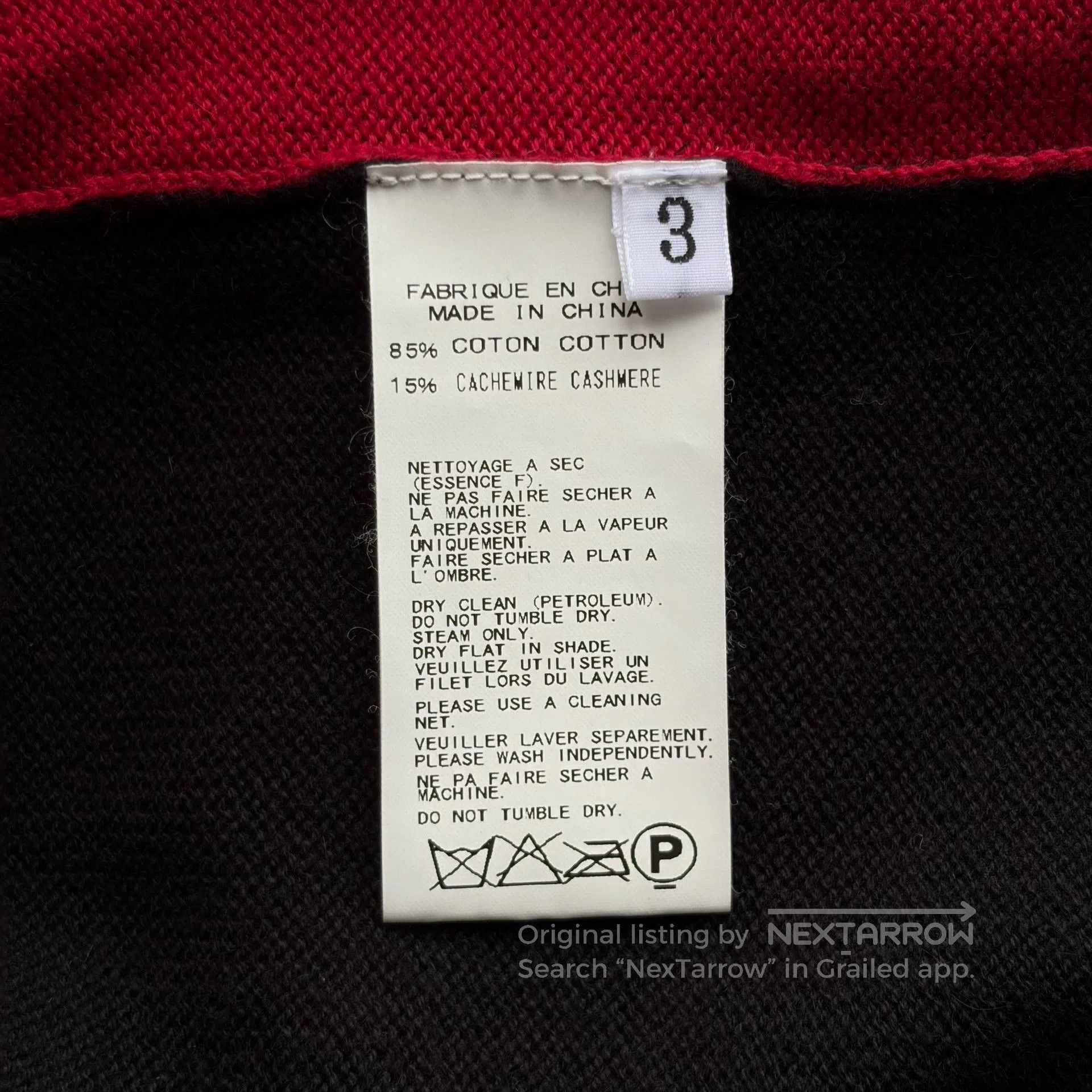 Yohji Yamamoto Yohji Yamamoto 11SS Block Color Cardigan. Size US L / EU 52-54 / 3 - 8 Thumbnail