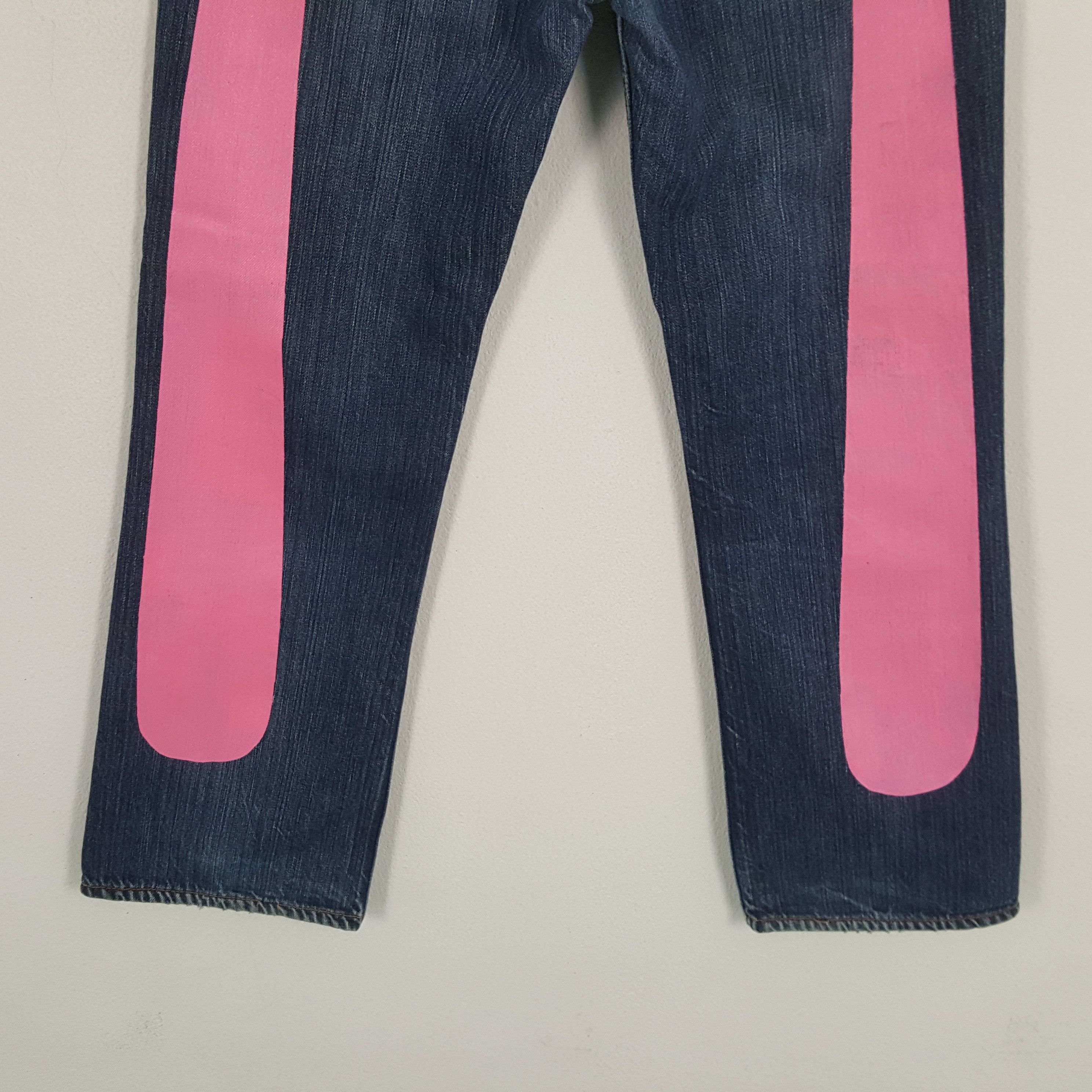 Evisu × Japanese Brand × Vintage EVISU Japanese Brand Streetwear Custom Daicock Jeans Size US 27 - 3 Thumbnail