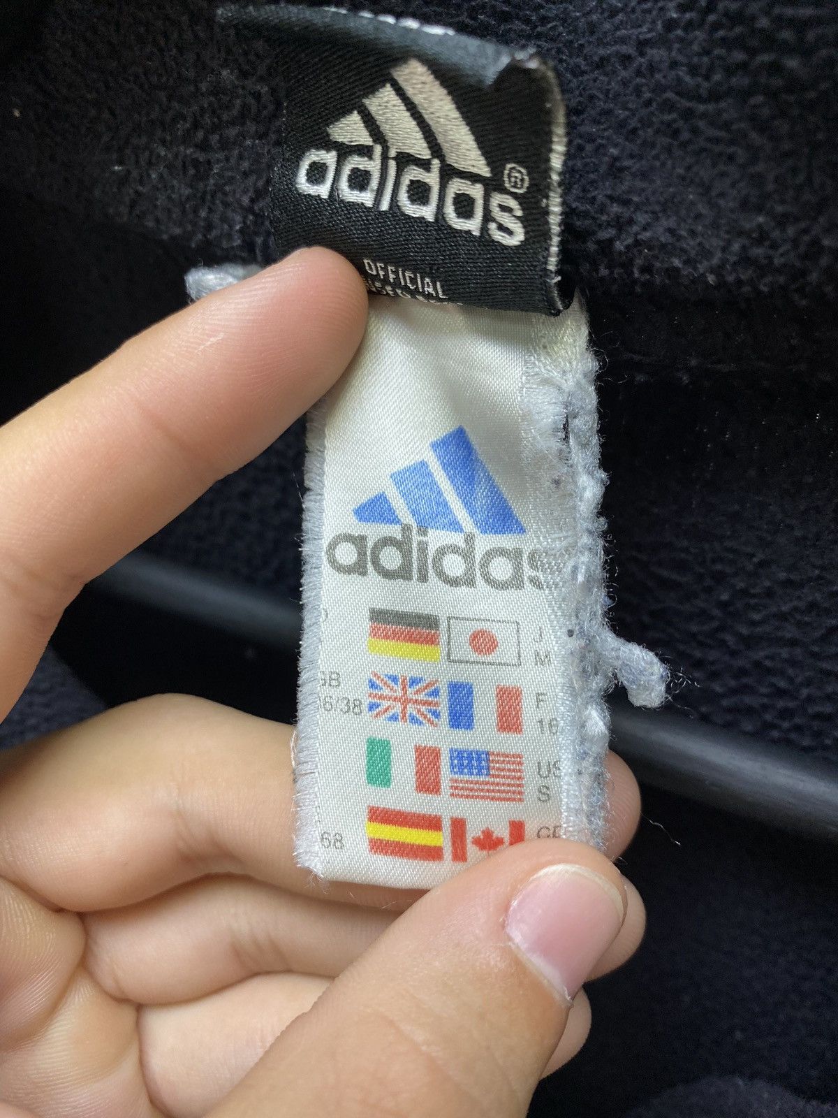 Adidas × New Zealand Outback × Vintage Vintage New Zealand All Blacks And Rugby Fleece Sweater Size US S / EU 44-46 / 1 - 17 Thumbnail