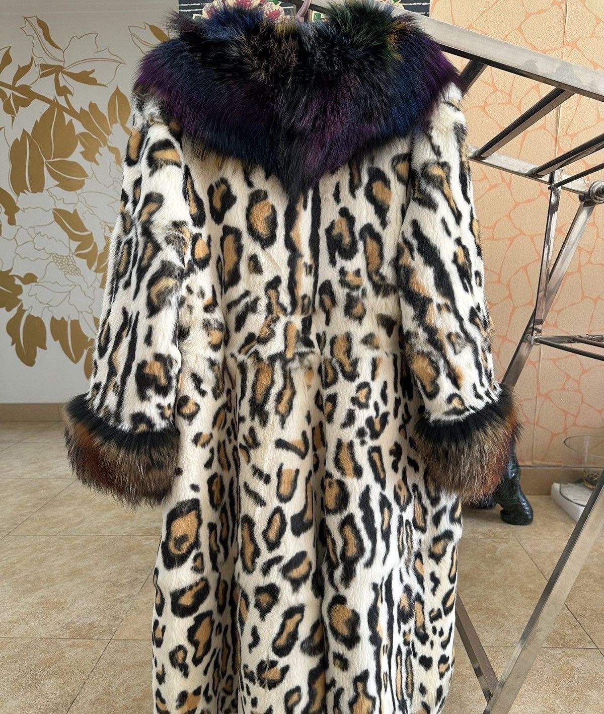 Other Real fur coat with street style Size L / US 10 / IT 46 - 6 Thumbnail