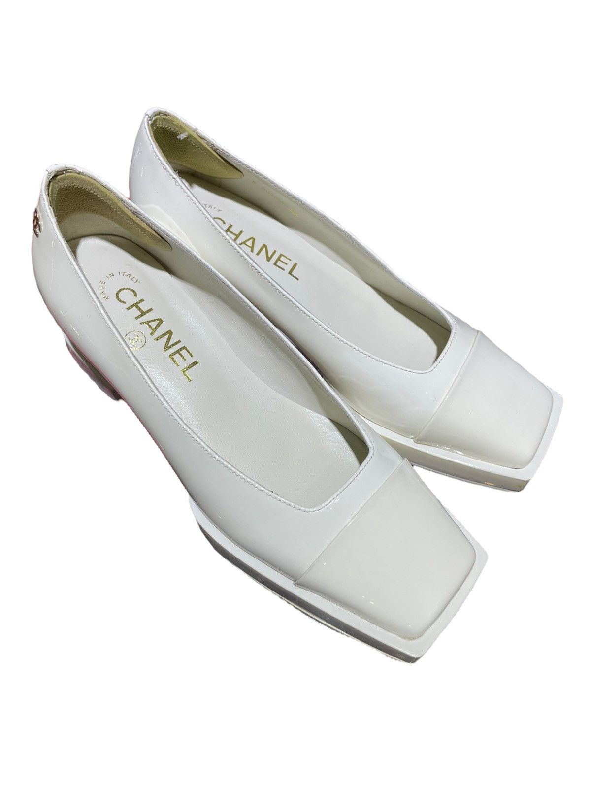 Chanel Chanel Square Toe Heels - No Box Size US 5 / IT 35 - 7 Thumbnail