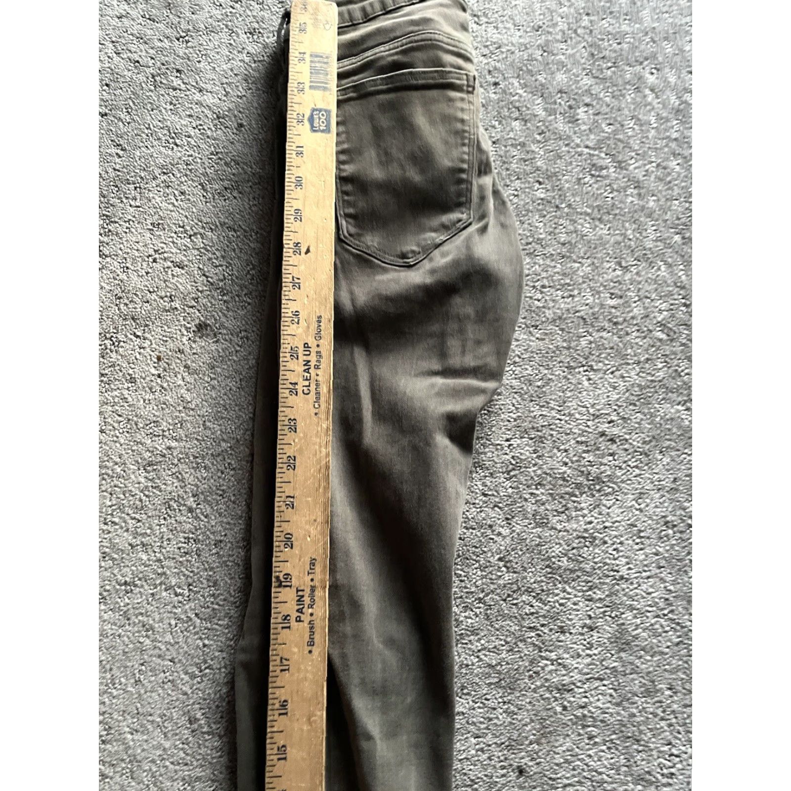 Zara Zara Trafaluc Women's Brown Skinny Jeans Size 4 Slim Fit Denim 5-Pocket Machine Washable Size 27" / US 4 / IT 40 - 6 Thumbnail